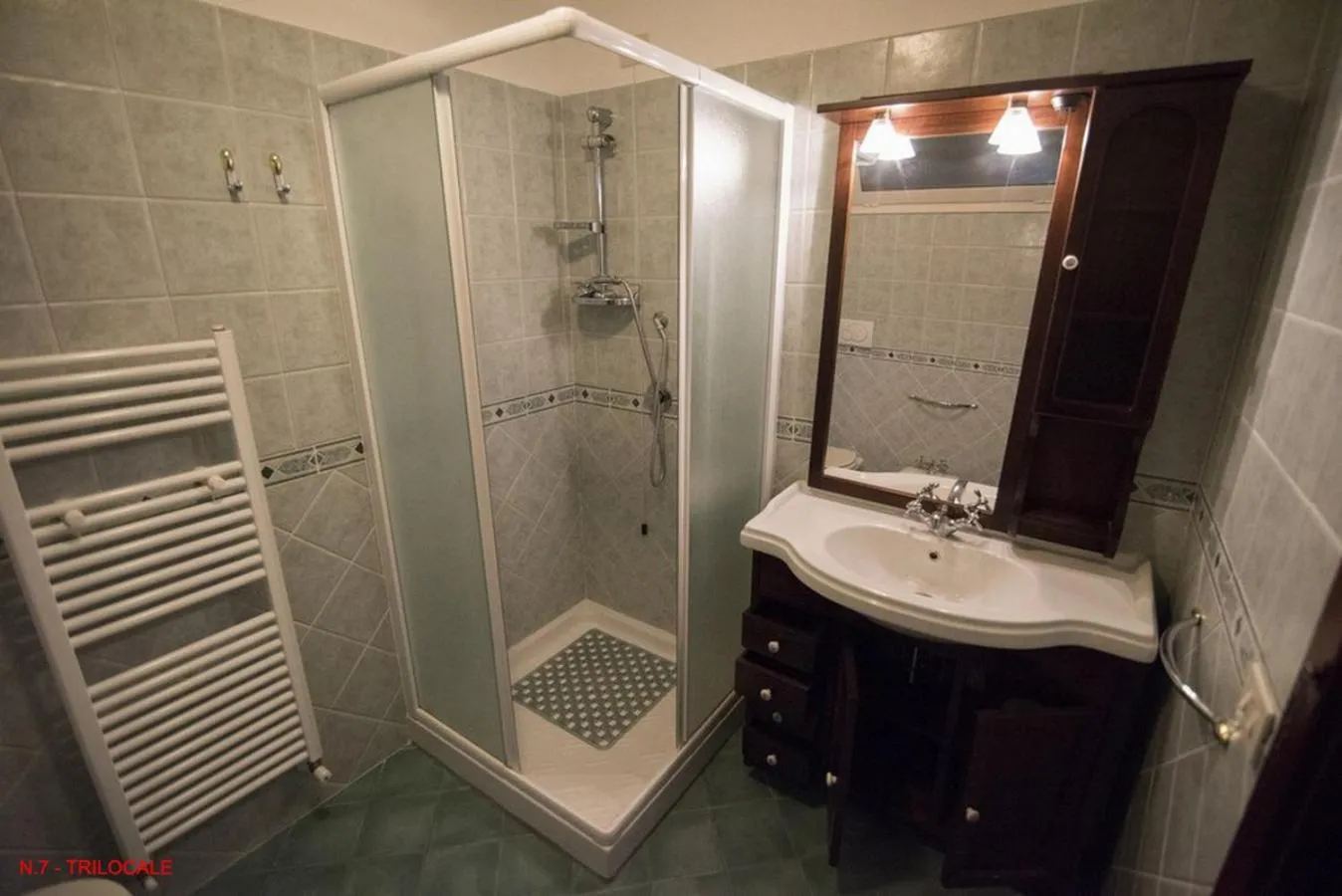 Shower in La casa di Carla