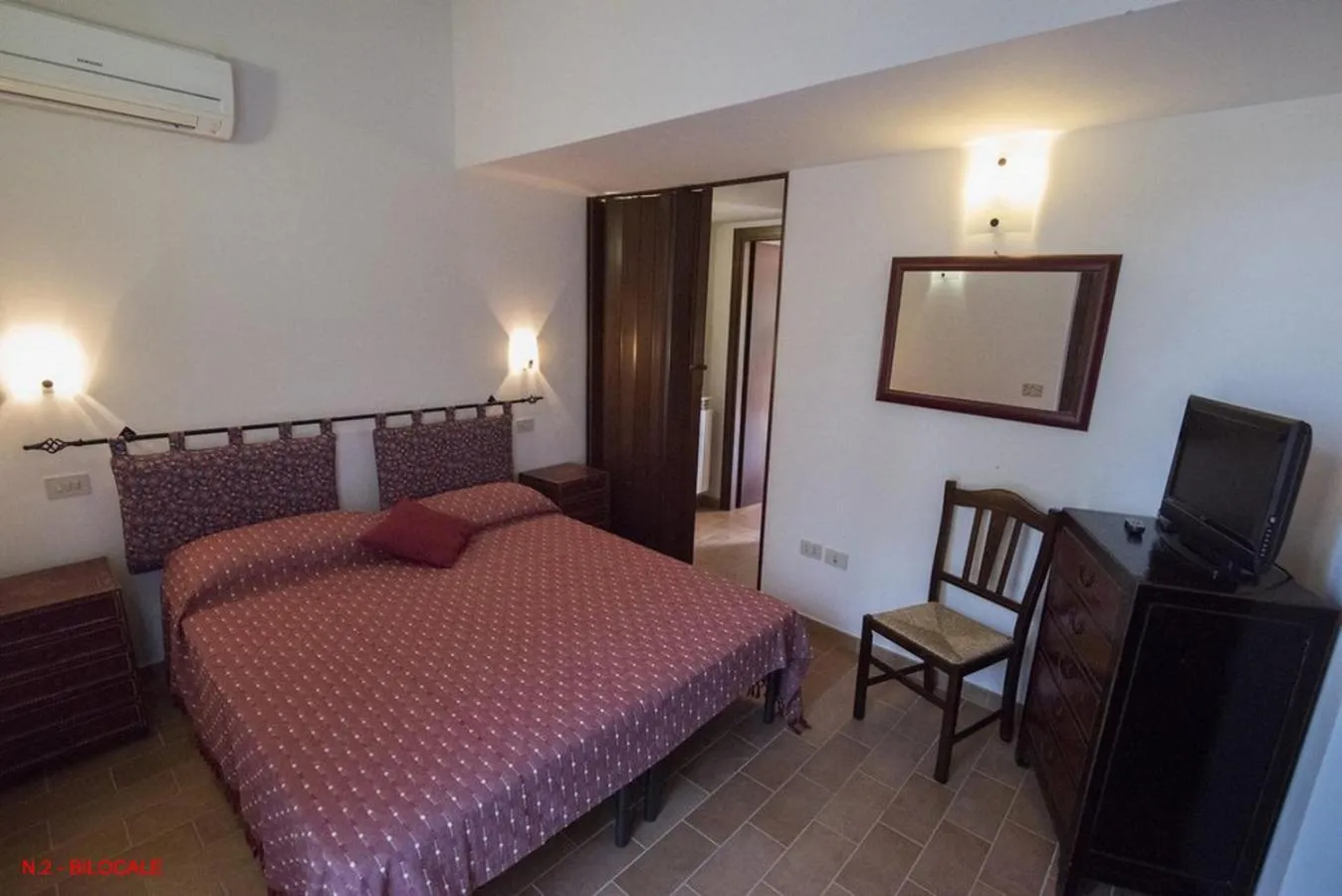 Bed in La casa di Carla