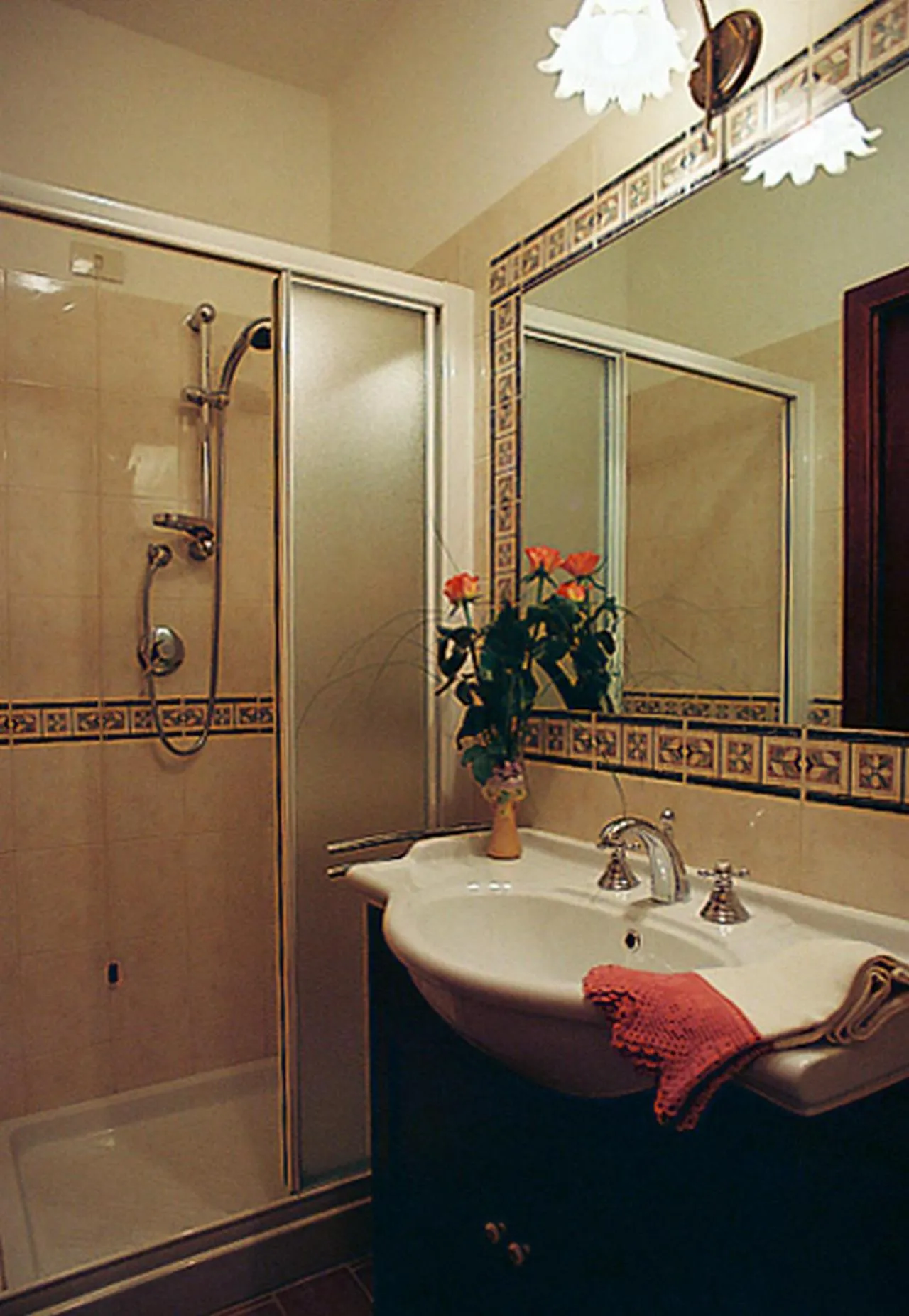 Shower in La casa di Carla