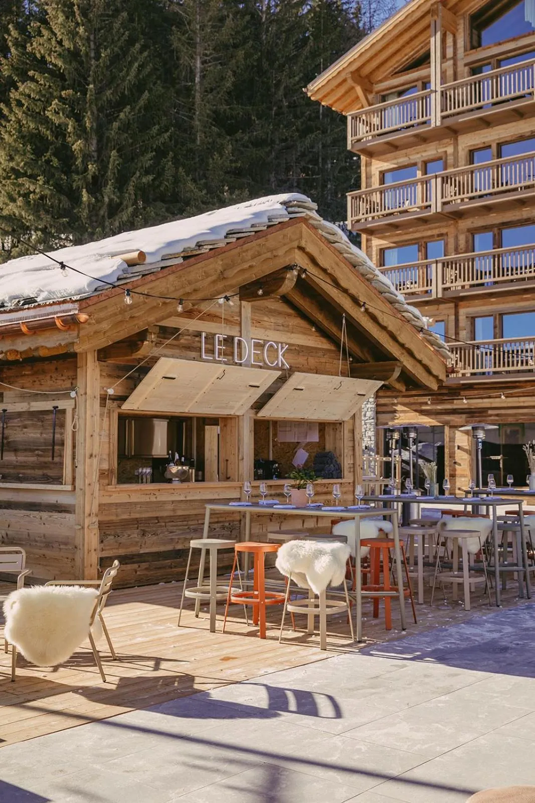 Patio in Eringer Hotel
