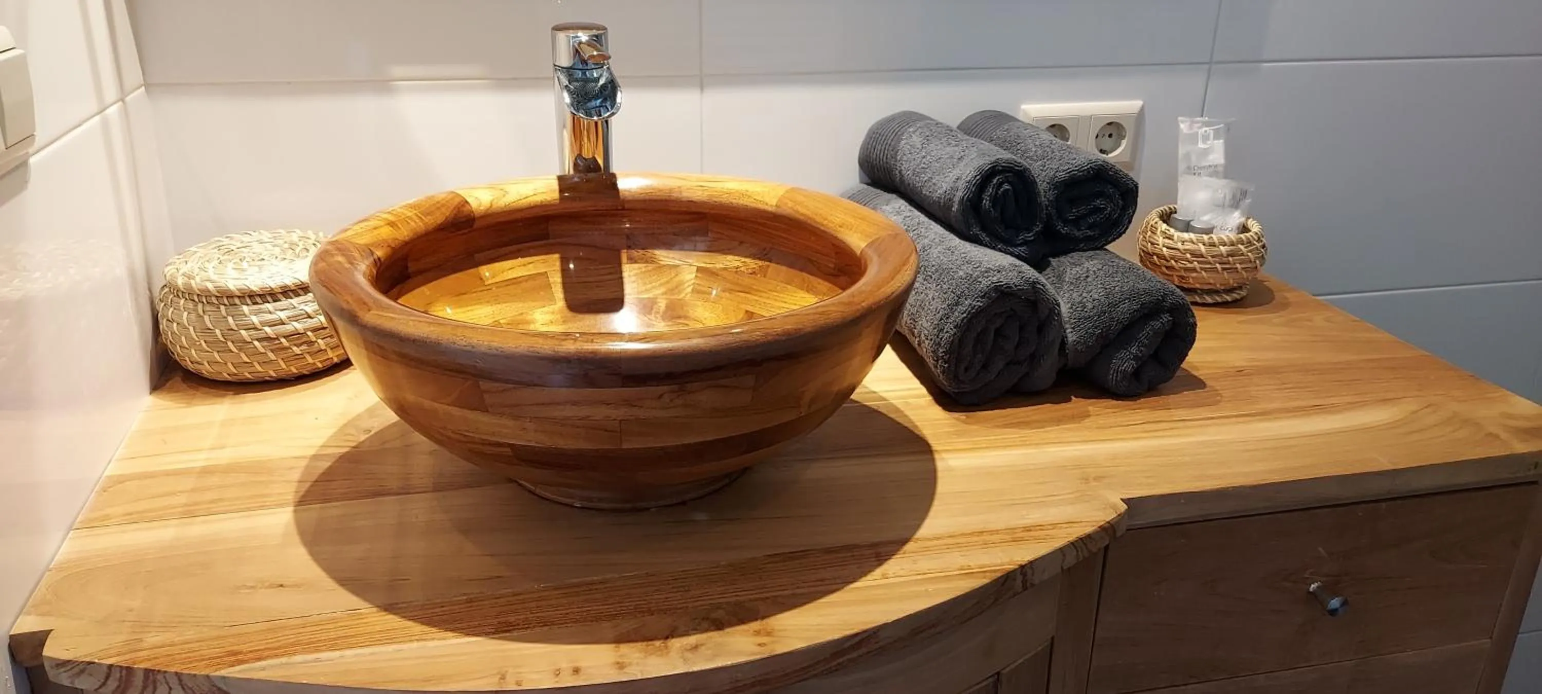 Bathroom in East Meets West Bed and Breakfast