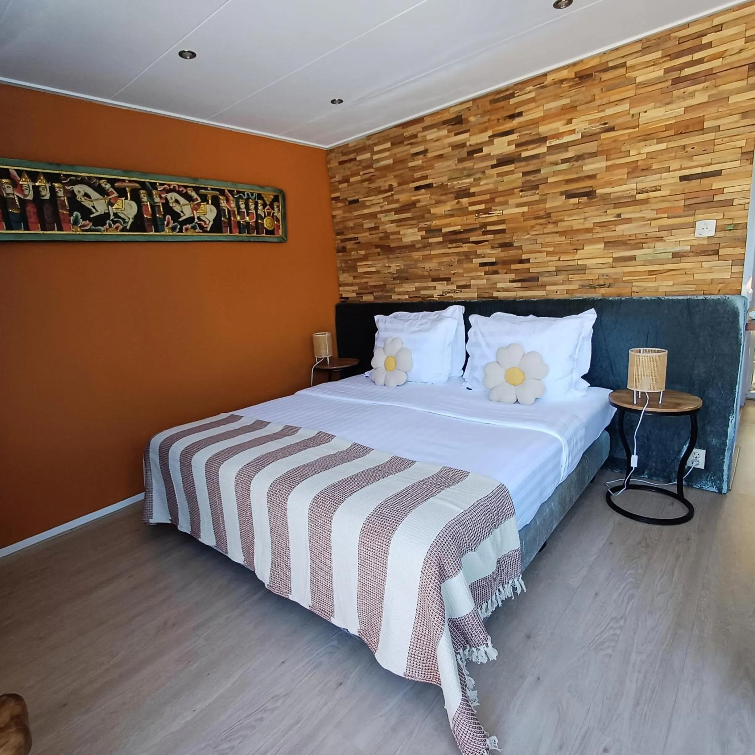 Bed in East Meets West Bed and Breakfast