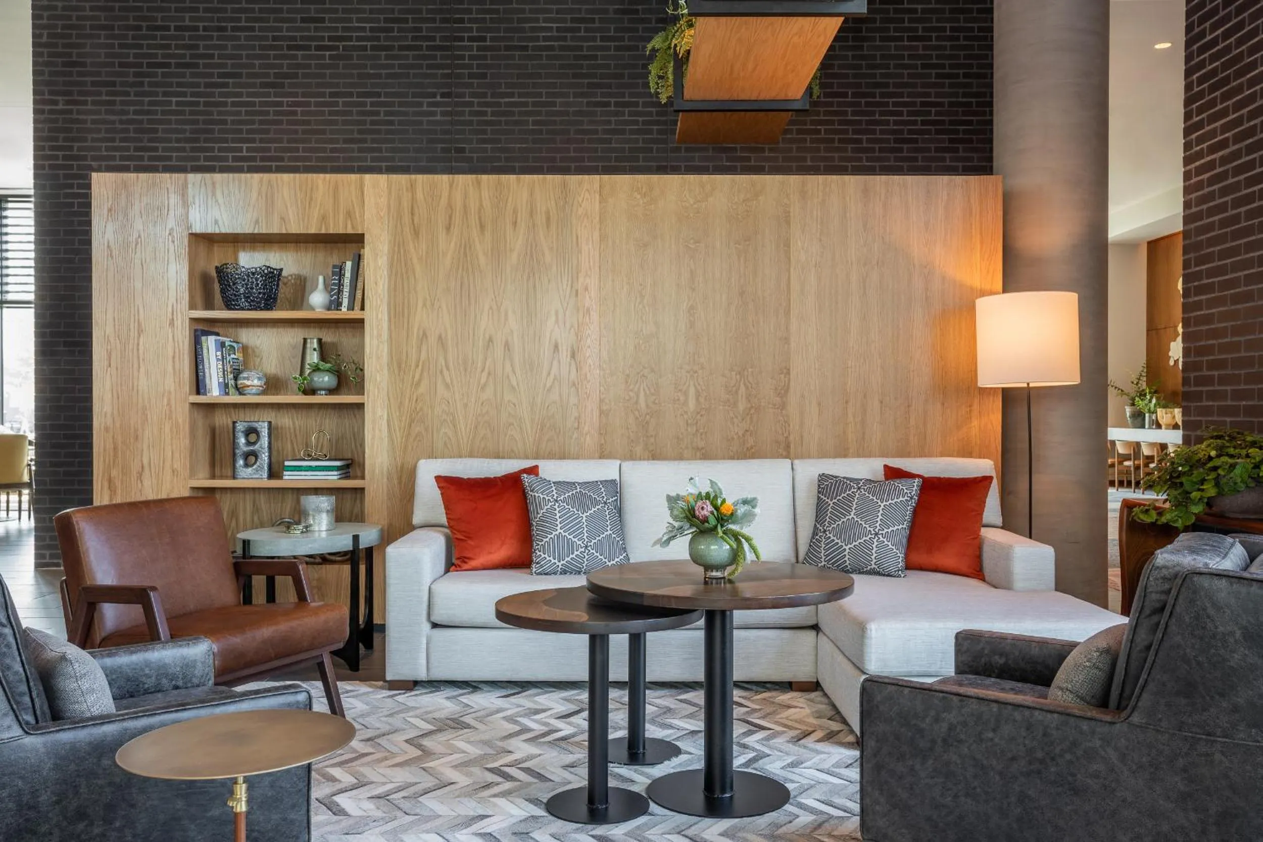 Seating area in Drey Hotel