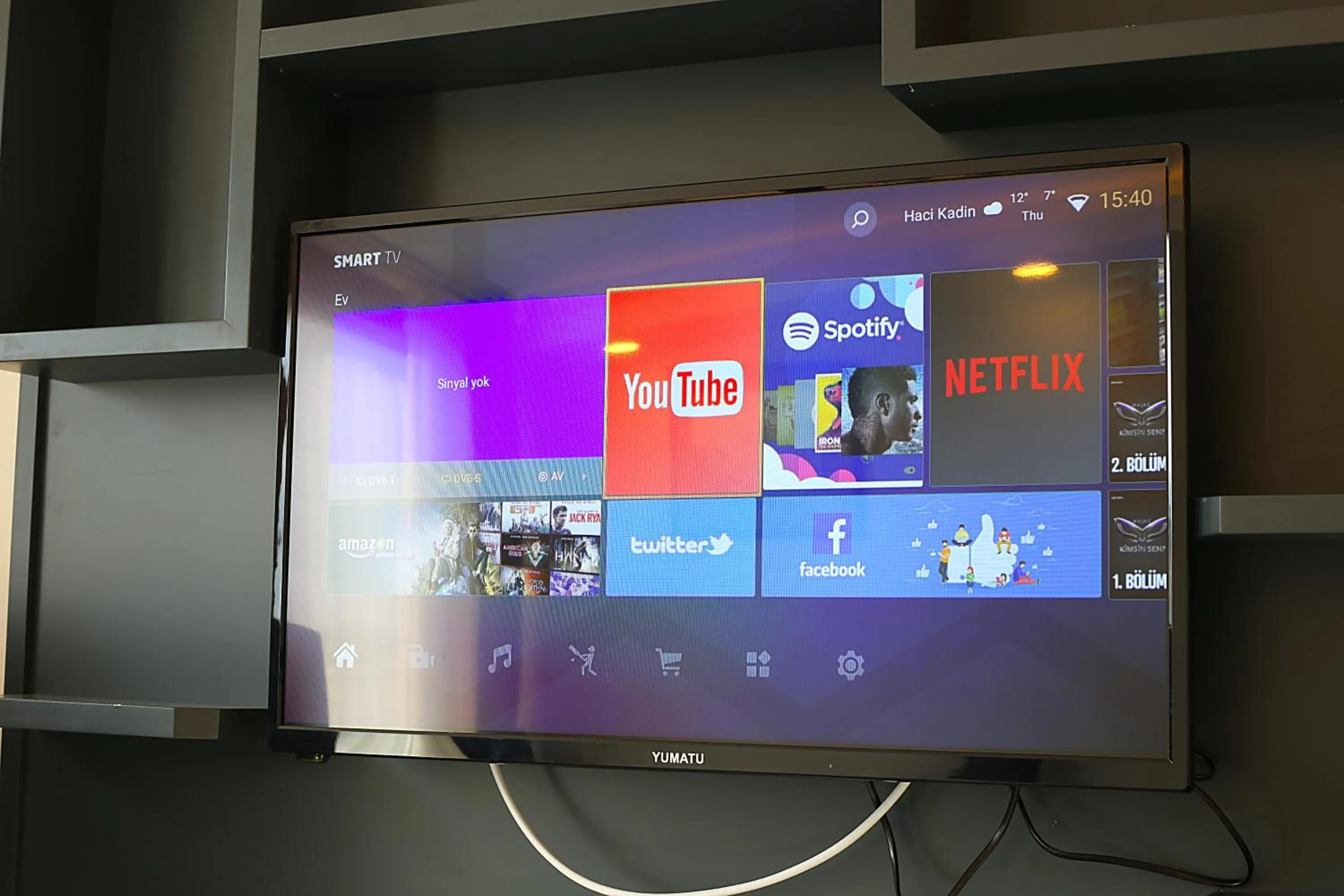 Communal lounge/ TV room in Istanbul Taksim Galata Tower King Suites and Hotel