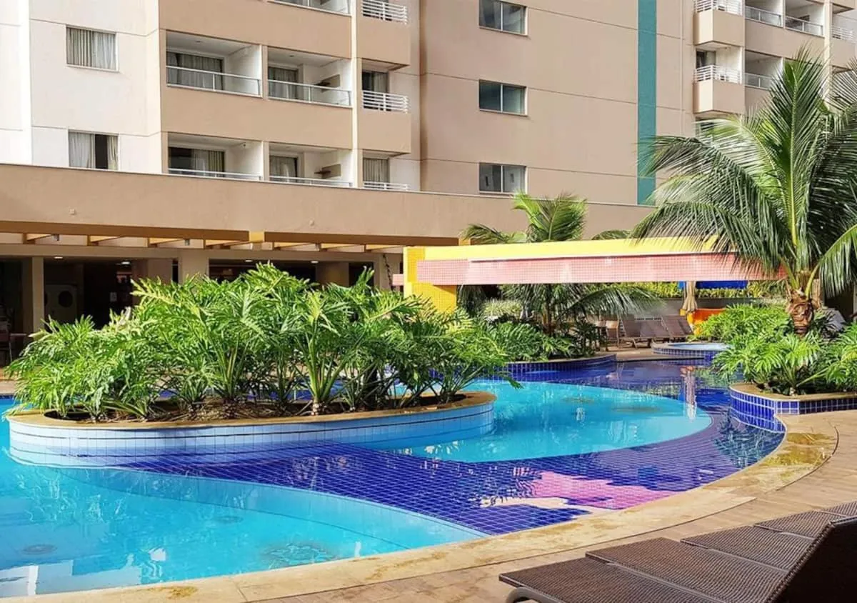 Swimming pool in Olimpia Park Resort - Em frente à portaria do Thermas dos Laranjais