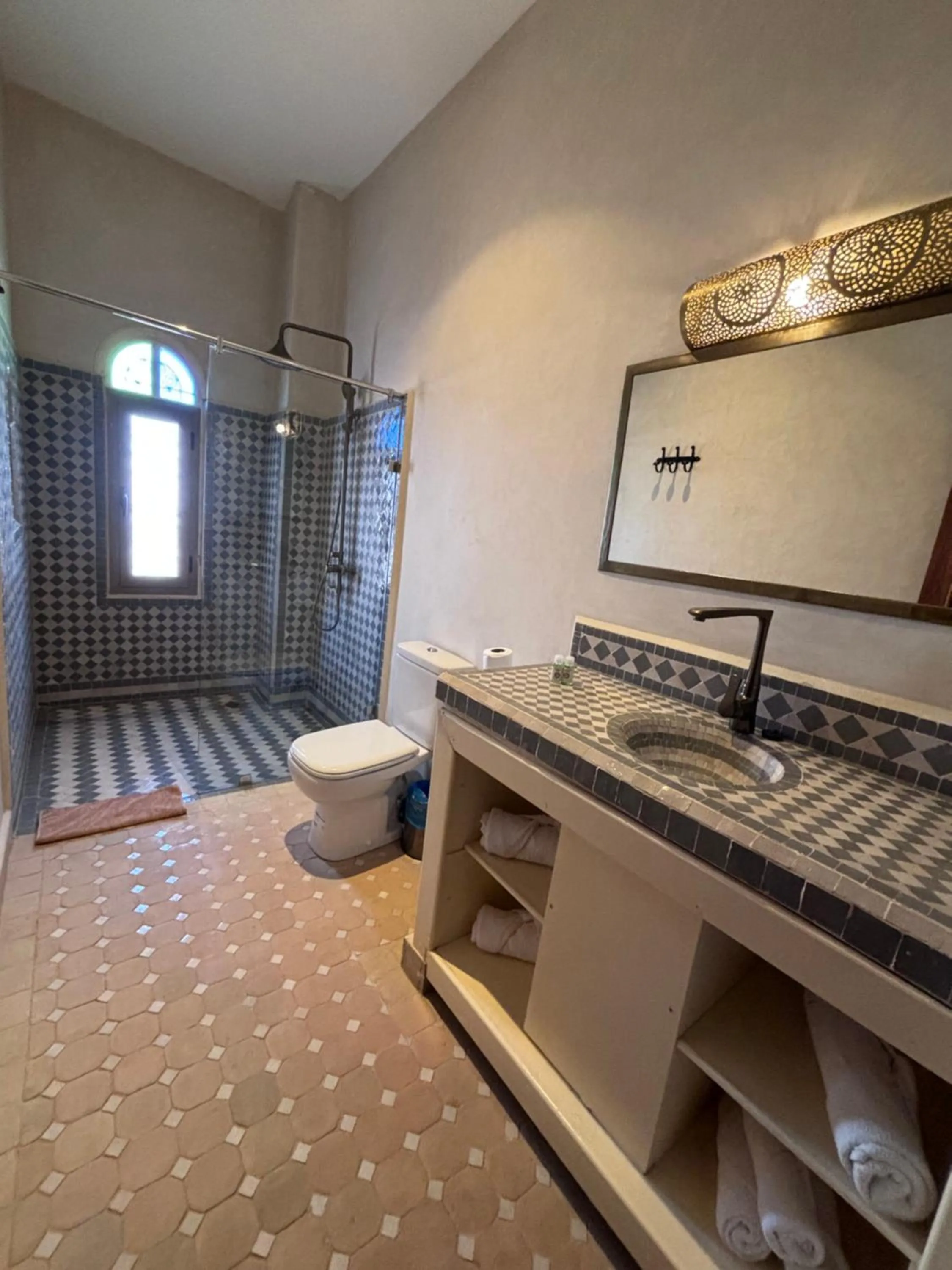 Bathroom in Dar Morocco