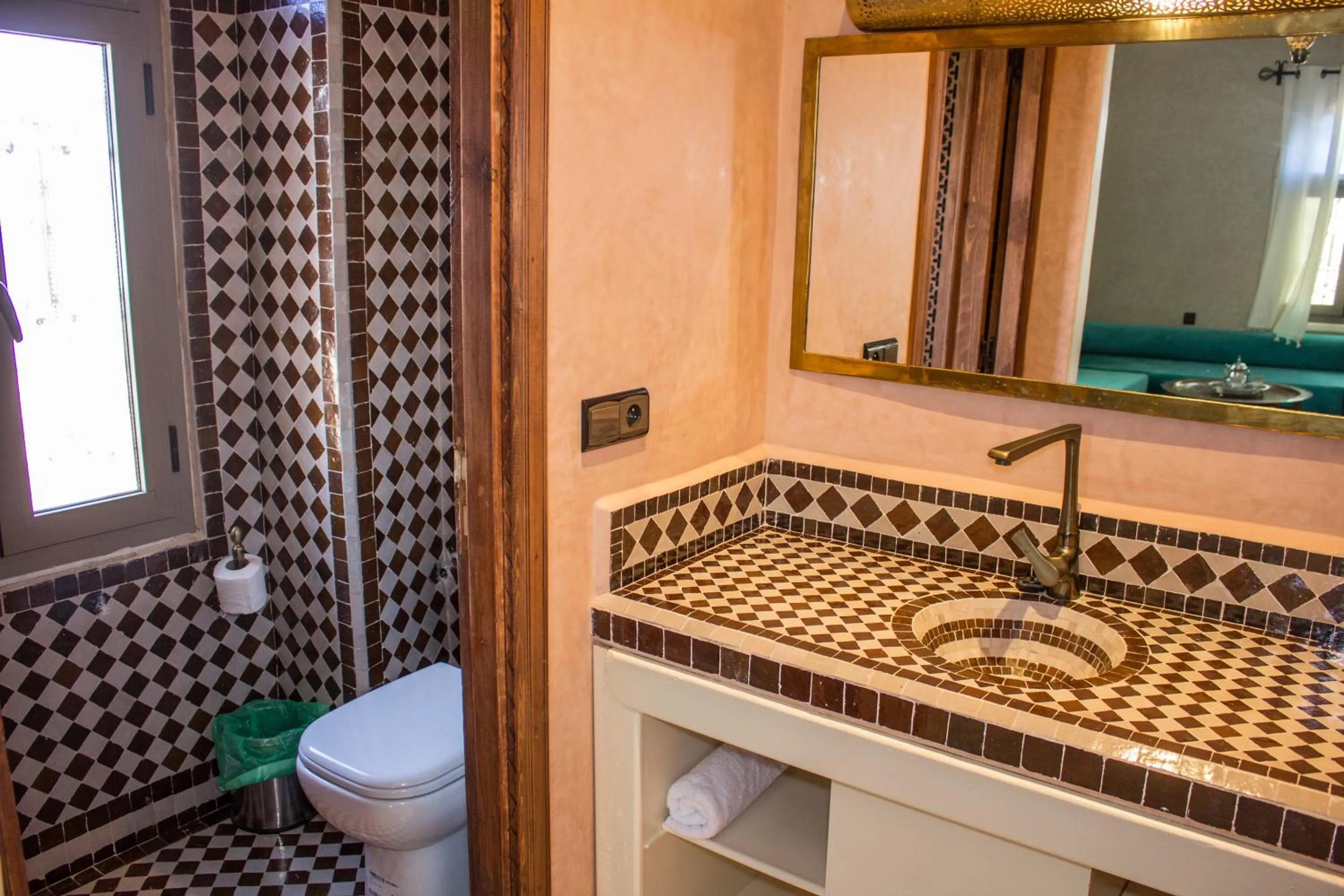 Bathroom in Dar Morocco