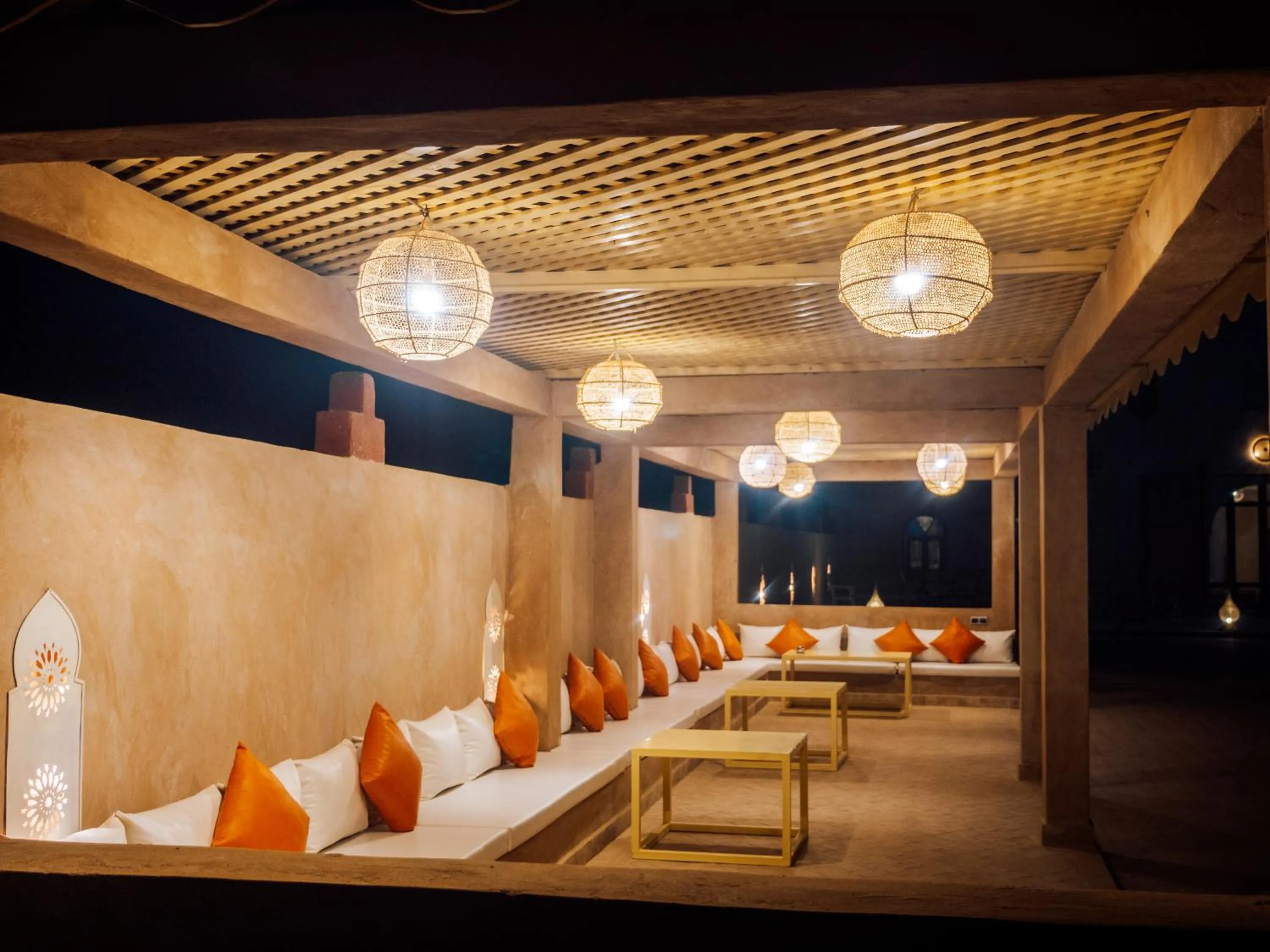 Seating area in Dar Morocco