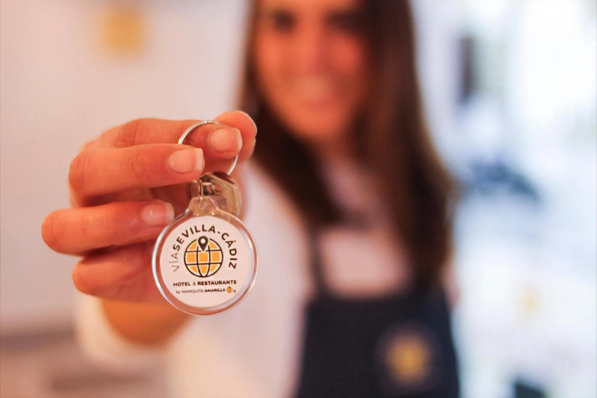 People in Hotel Restaurante Vía Sevilla - Cádiz by MA 22 Puntos