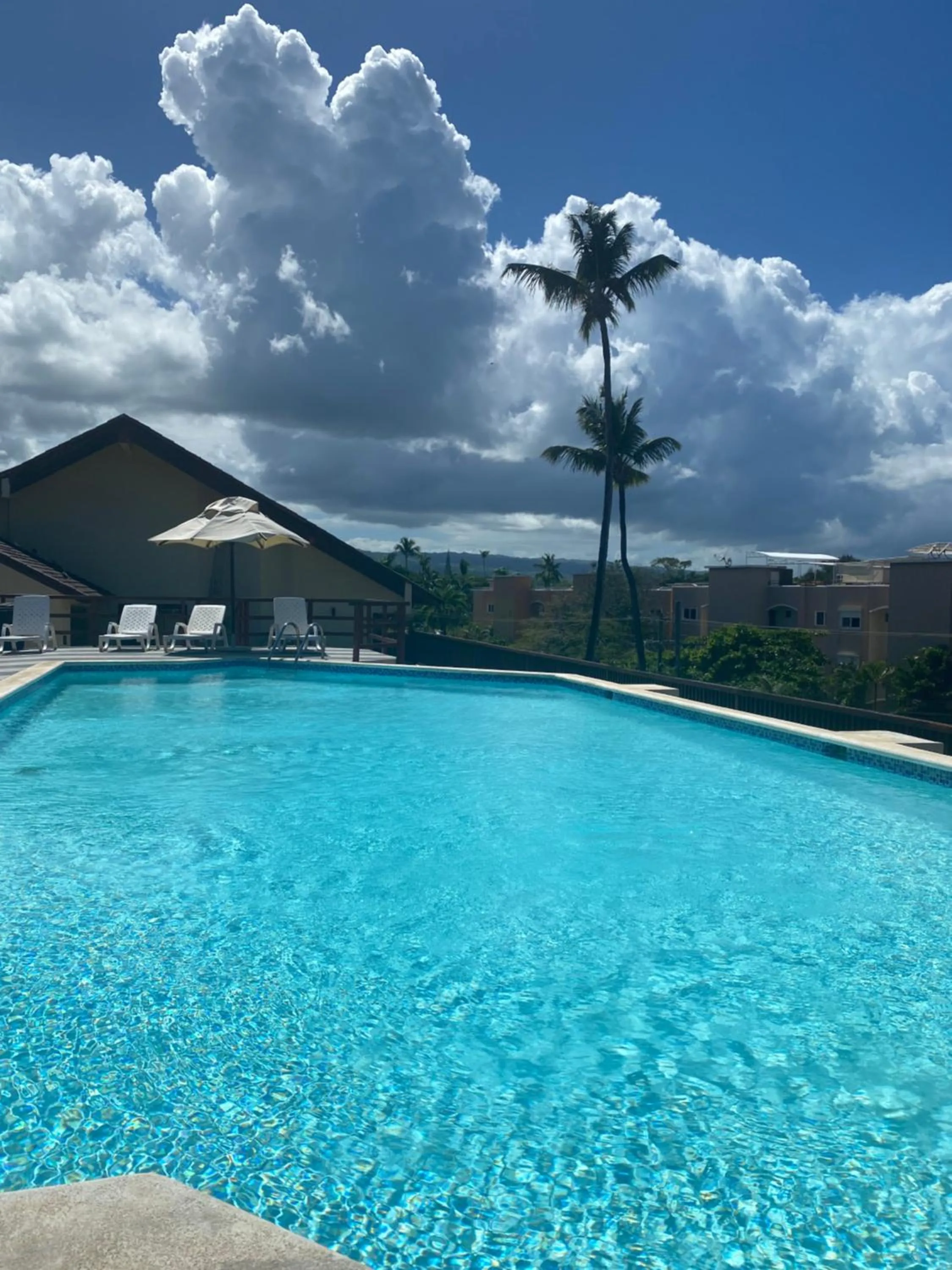 Las Terrenas beachfront 2 bedrooms condo with pool