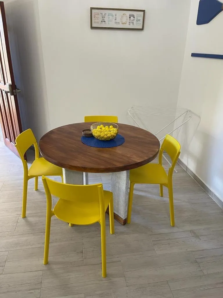 Dining area in Las Terrenas beachfront 2 bedrooms condo with pool