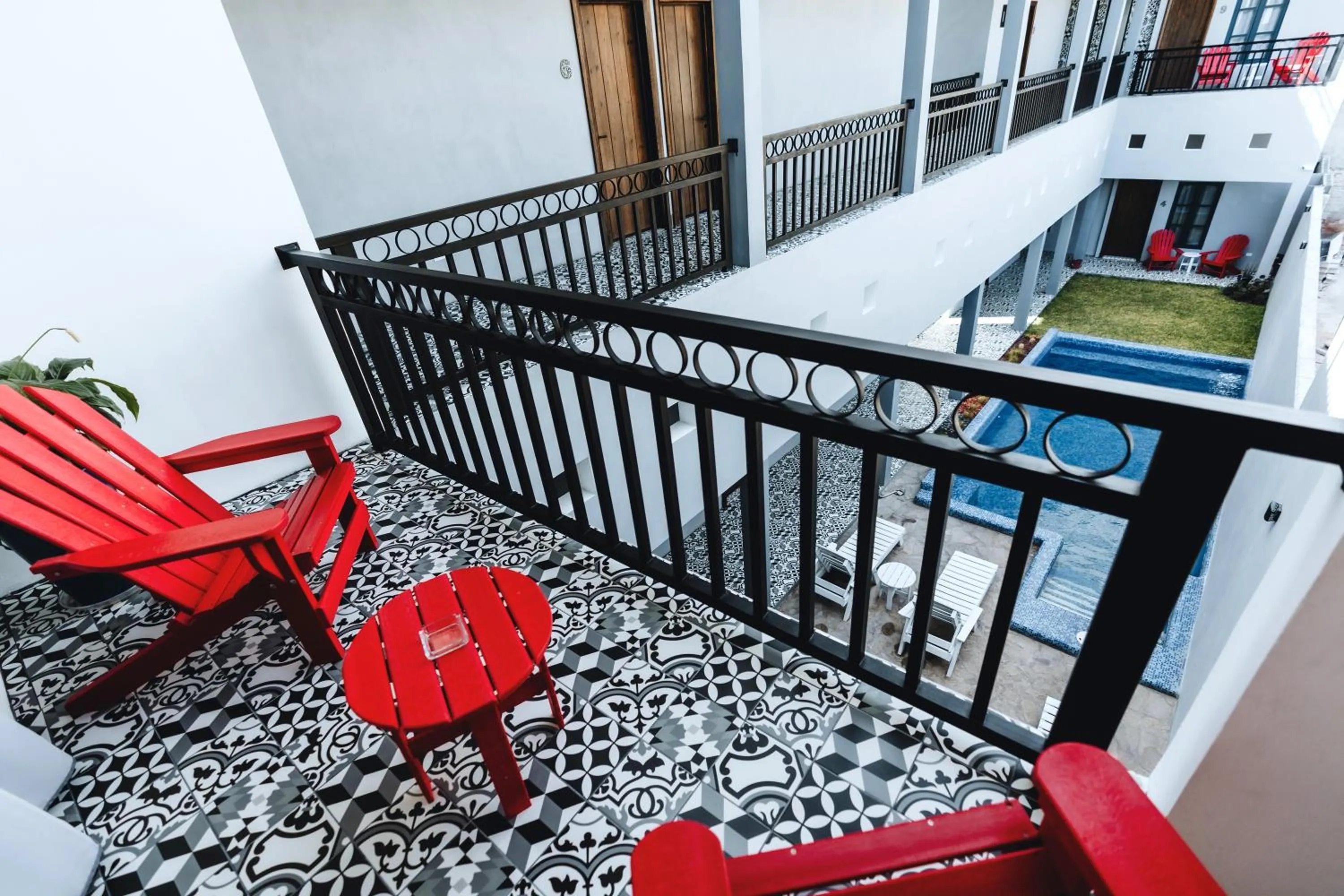 Balcony/Terrace in Hotel Casa Nodin