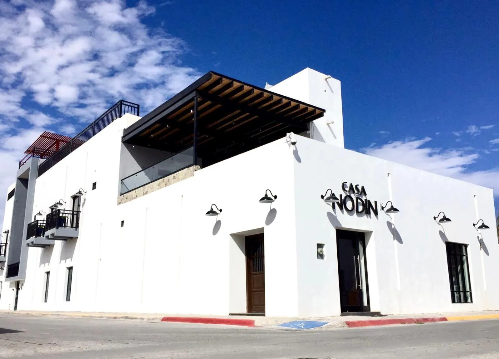 Property building in Hotel Casa Nodin