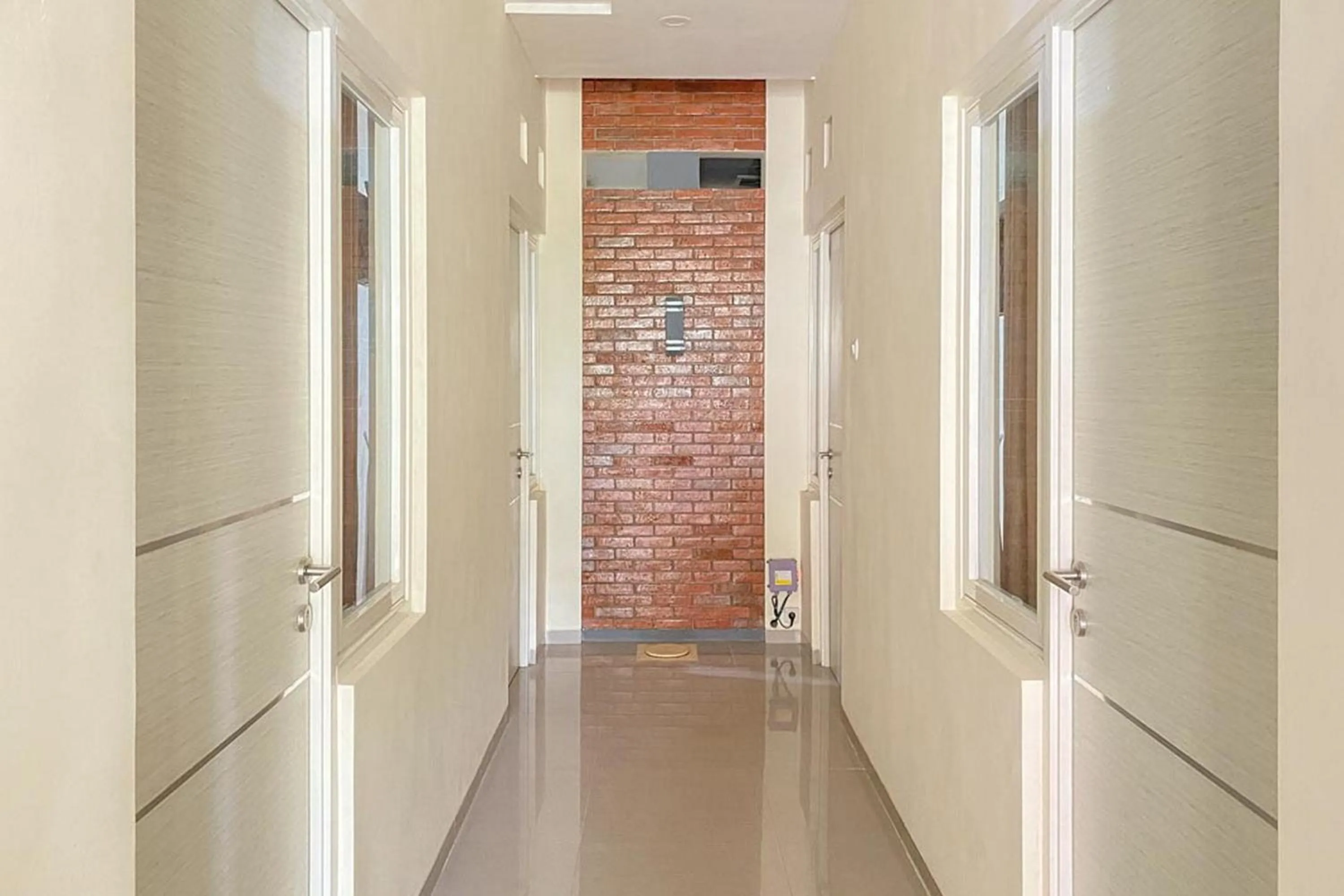 Facade/entrance in Nipa Guest House near Universitas Widyagama Mitra RedDoorz