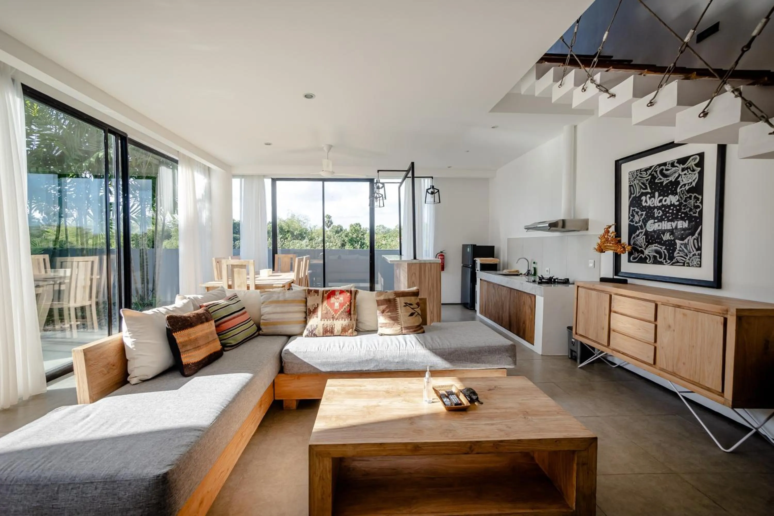 Living room in Gioheven Villa