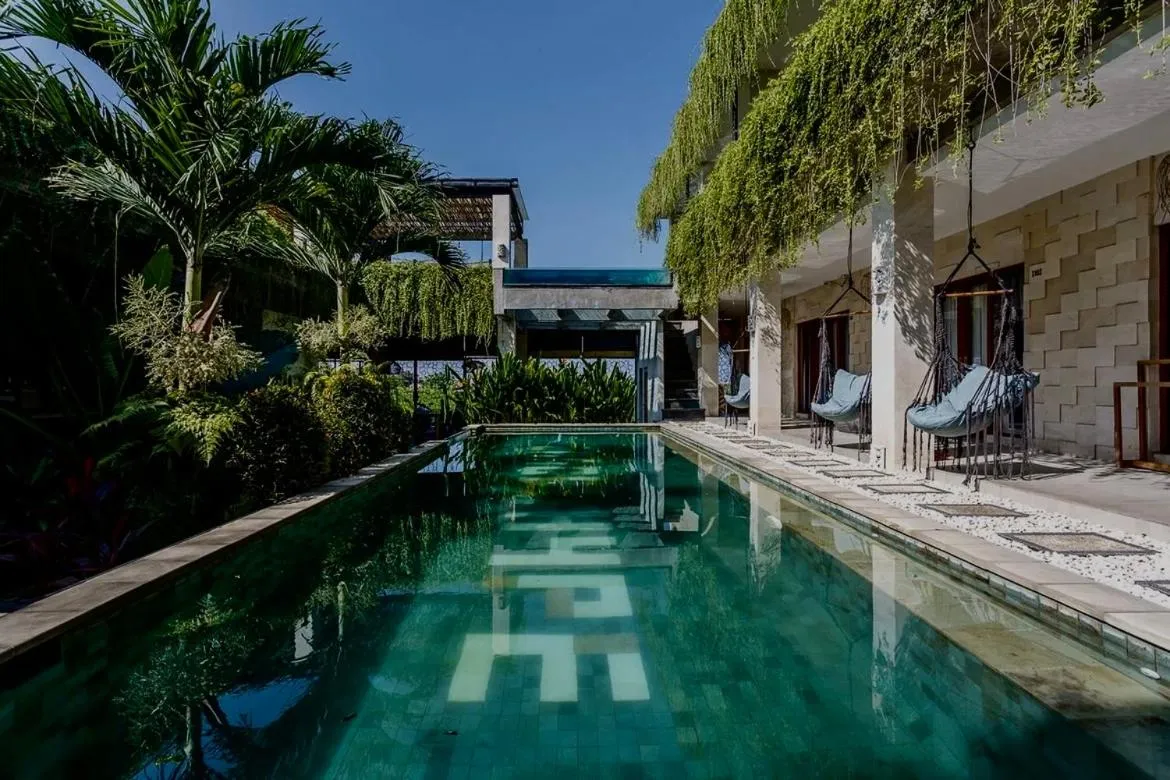 Pool view in Canggu Hype