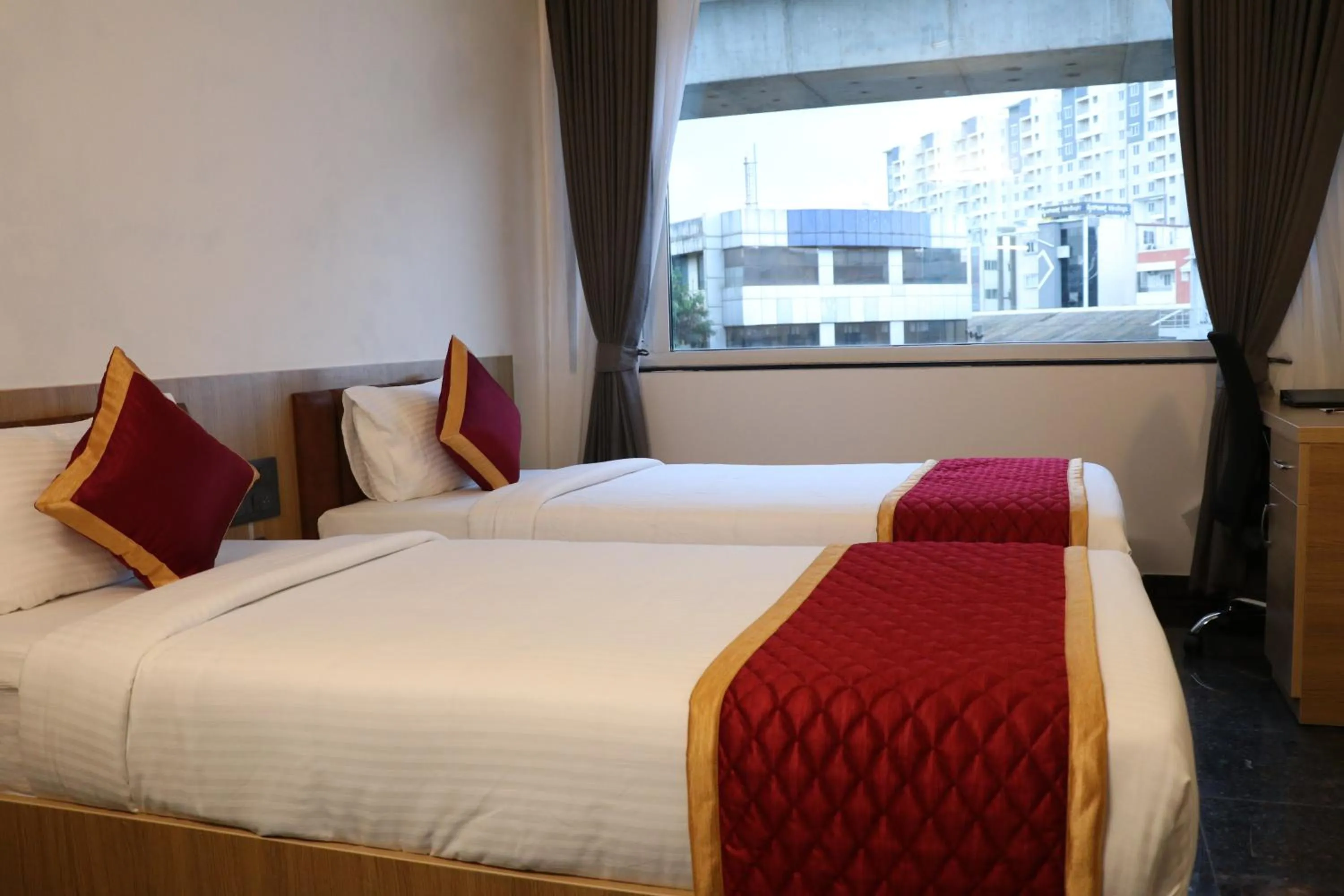 Bed in ICON Express by BHAGINI Hoodi