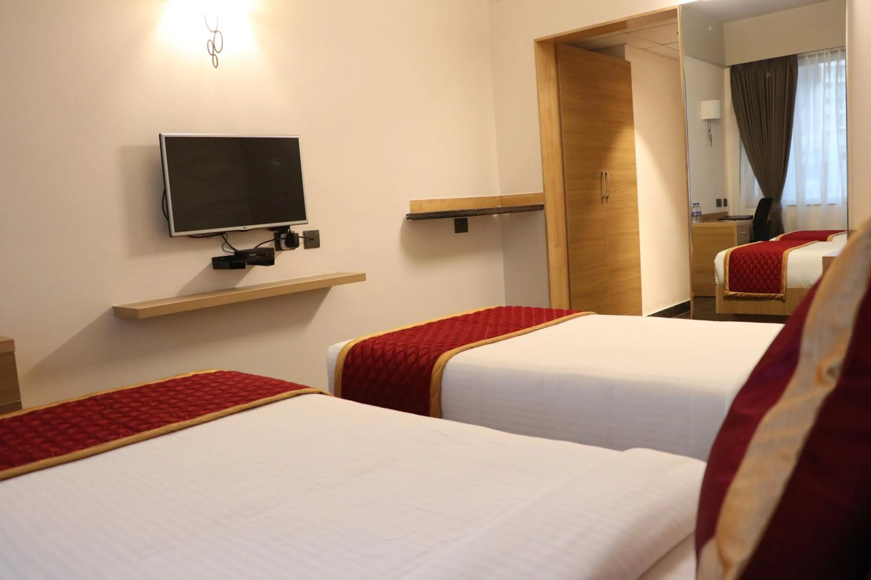 Bed in ICON Express by BHAGINI Hoodi