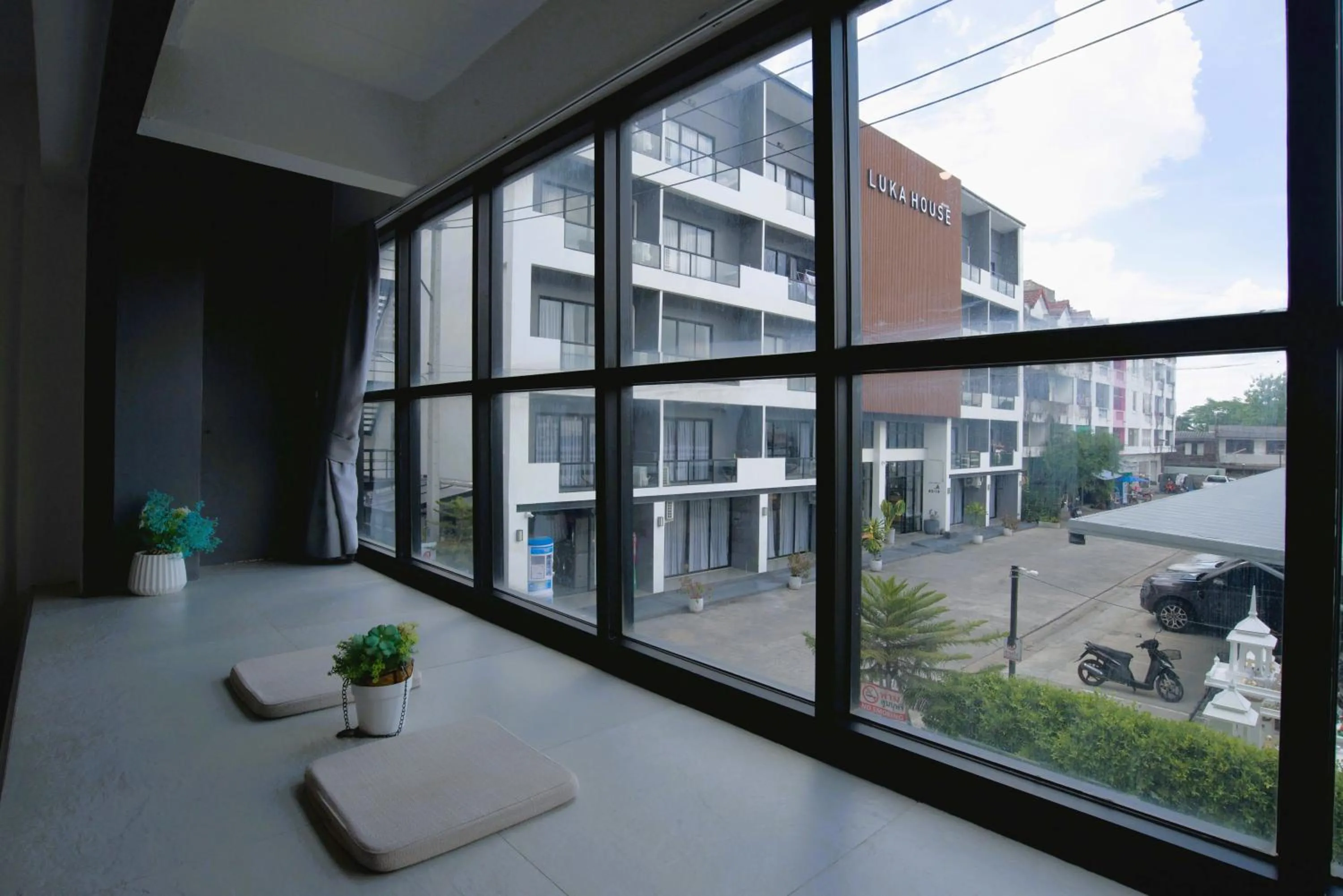 View (from property/room) in Luka House