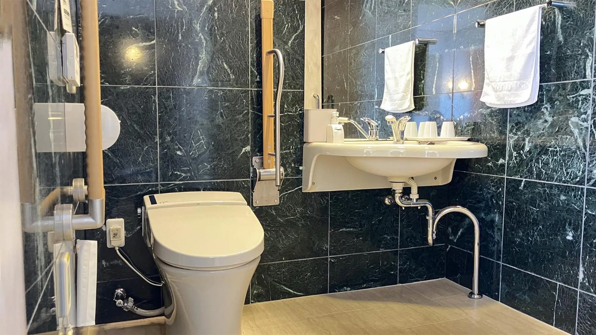 Toilet in Toyoko Inn Morioka eki Minami guchi Ekimae