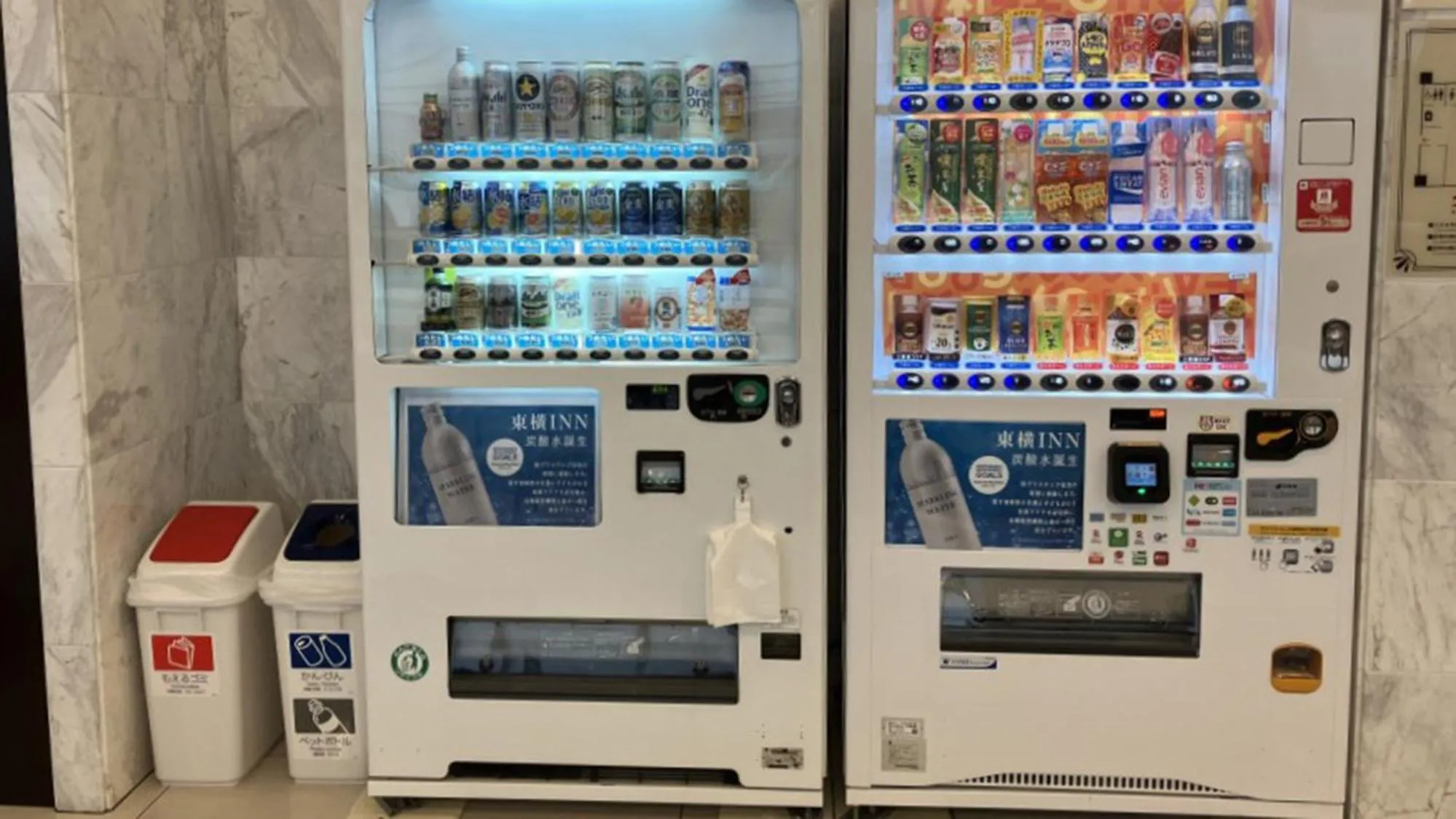 elevator in Toyoko Inn Kitakami eki Shinkansen guchi