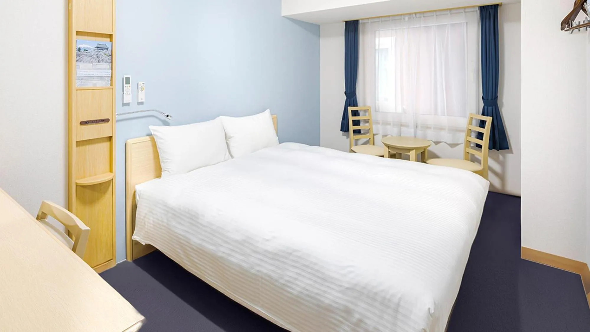 Bedroom, Bed in Toyoko Inn Kagoshima chuo eki Higashi guchi