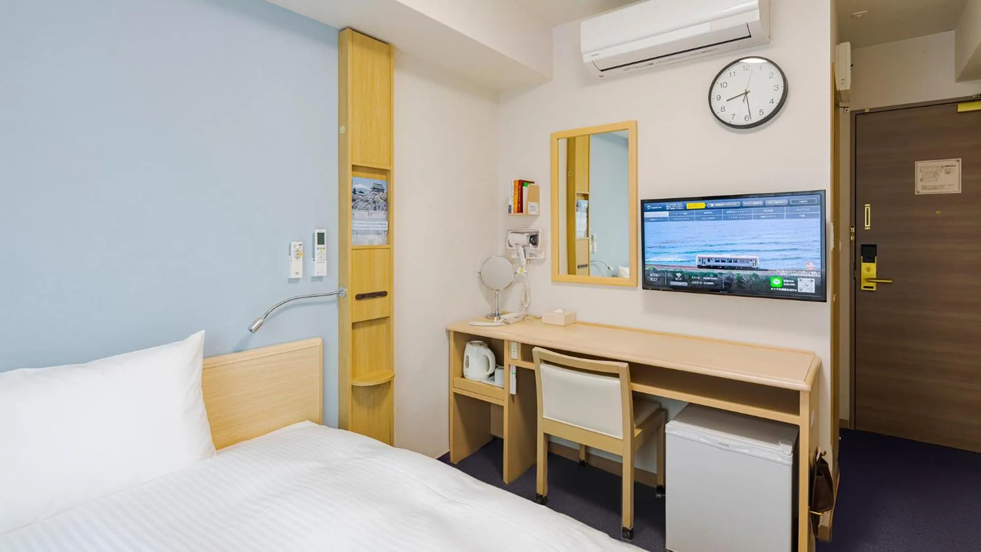 Area and facilities, Bed in Toyoko Inn Kagoshima chuo eki Higashi guchi