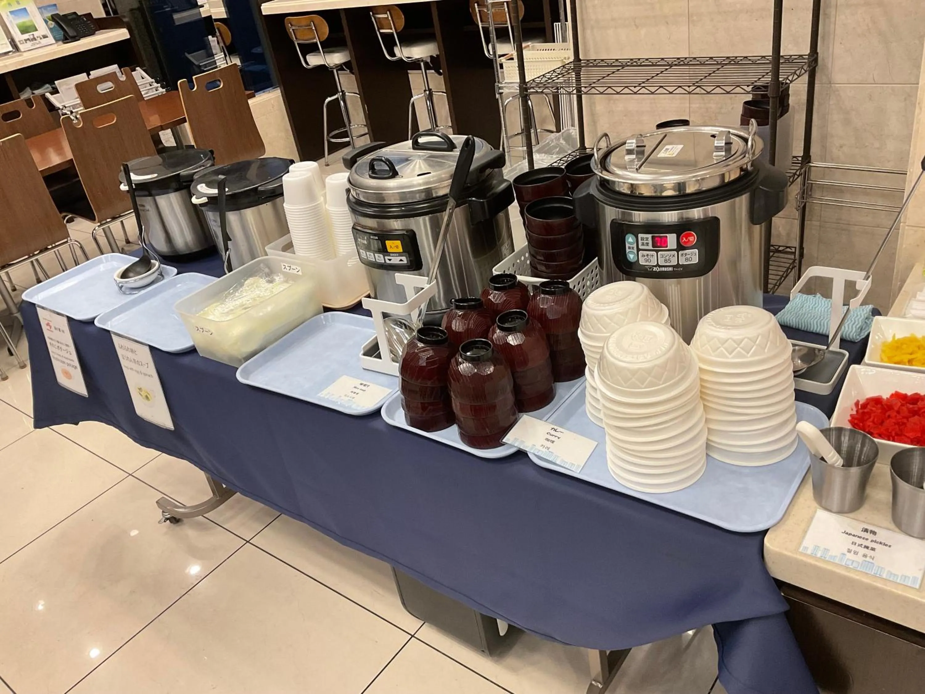 Breakfast in Toyoko Inn Hiroshima Ekimae Ohashi Minami