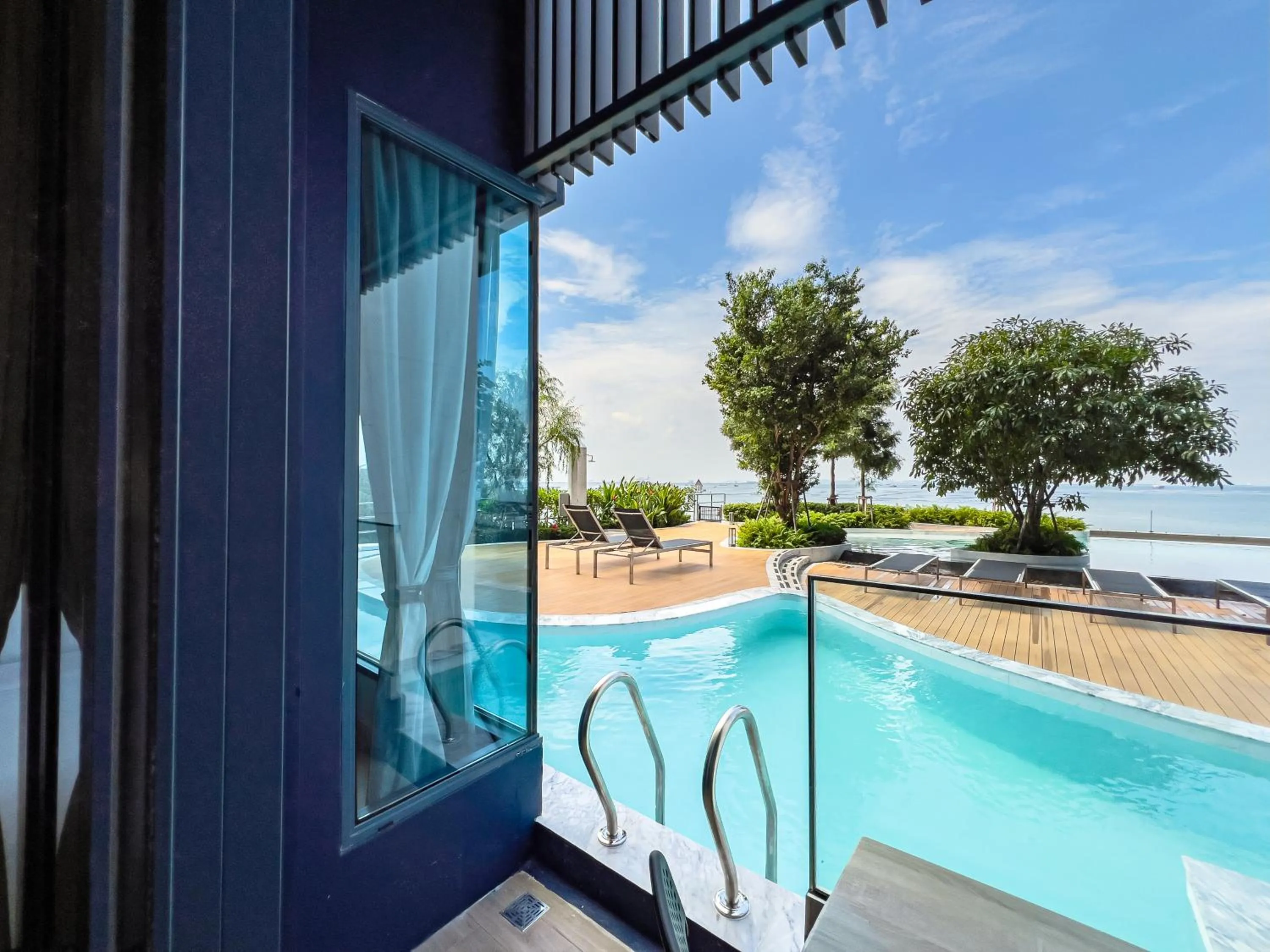 Pool view in S Sriracha Hotel & Residence