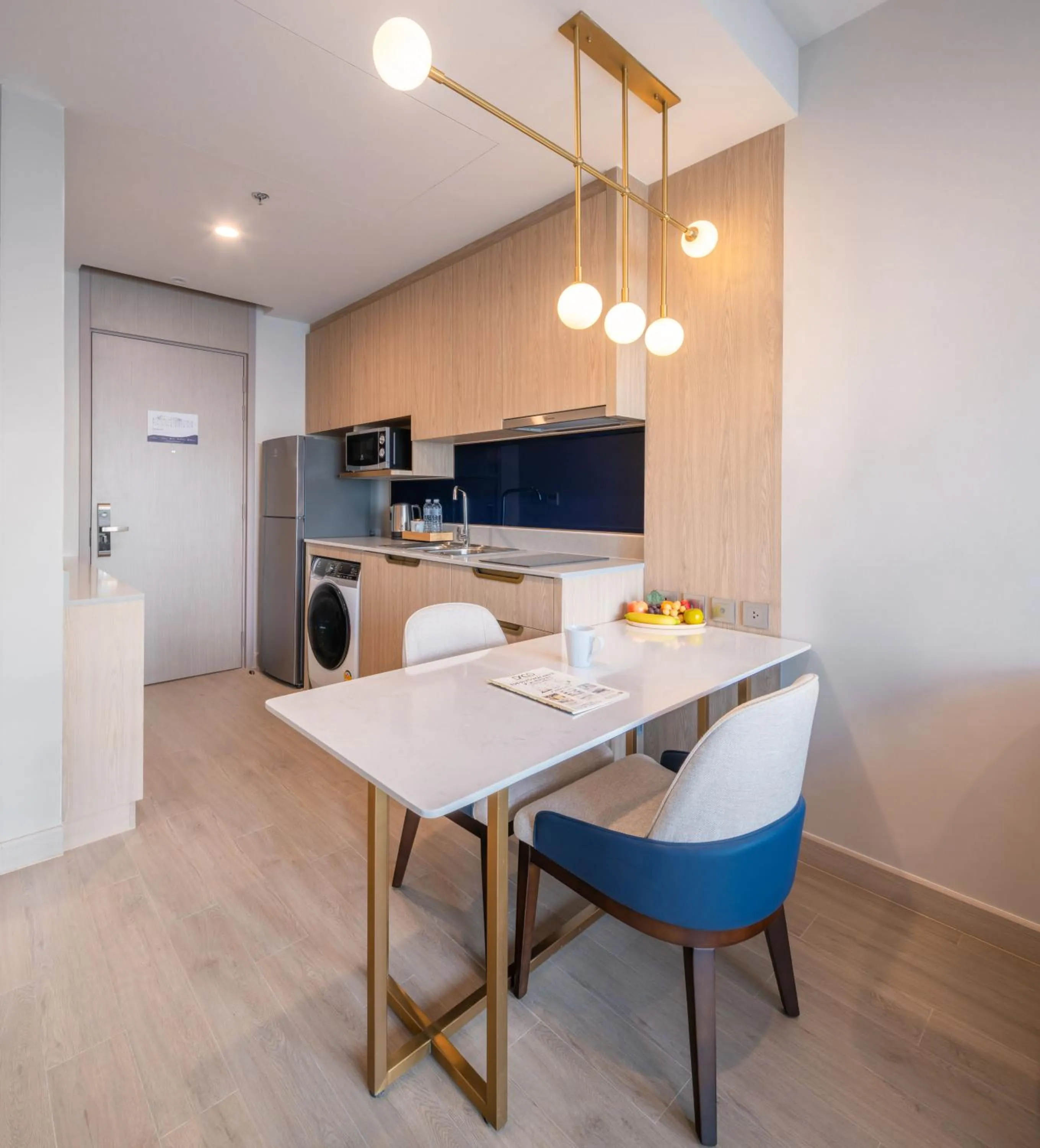 Kitchen or kitchenette in S Sriracha Hotel & Residence