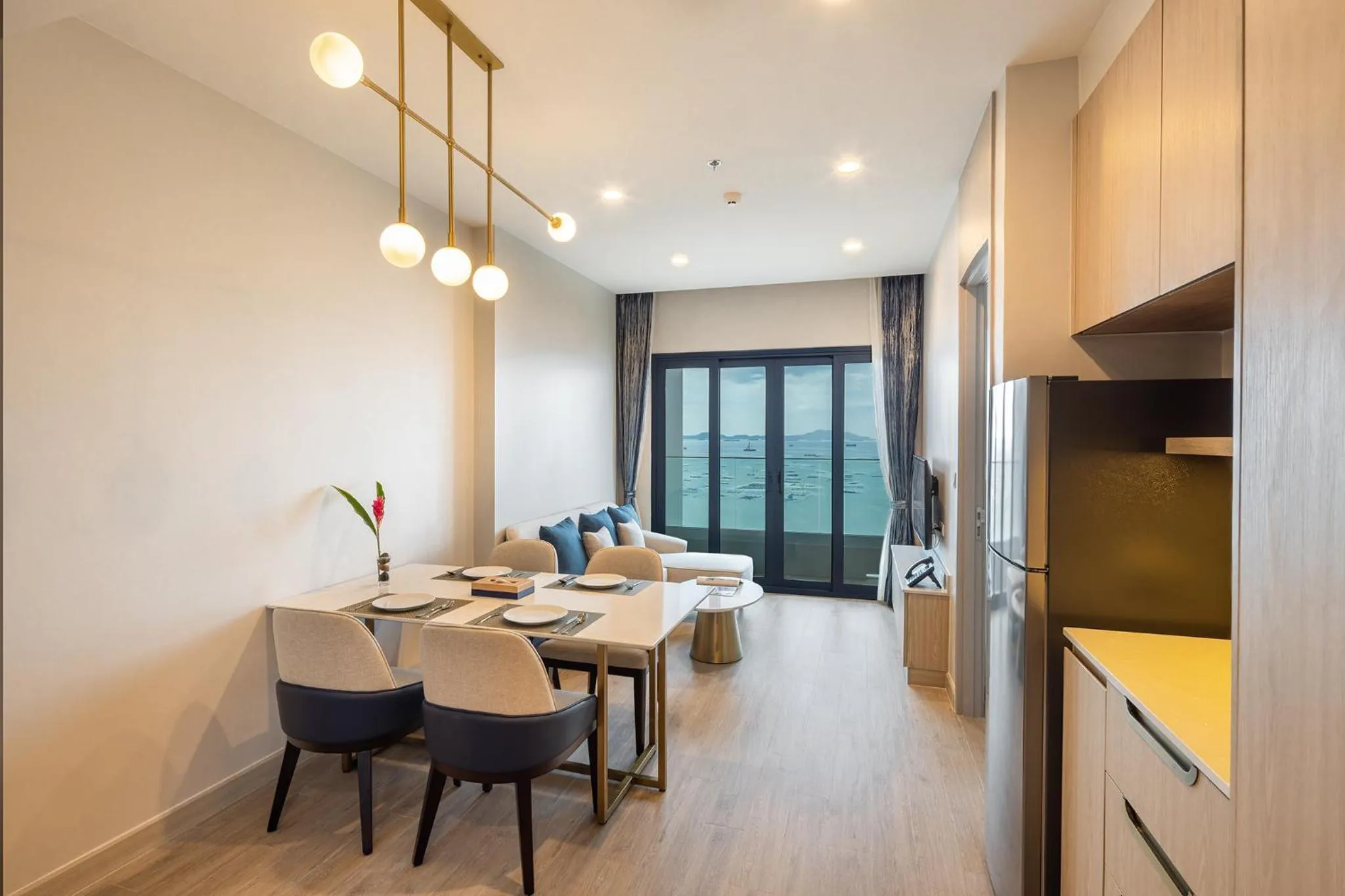 Living room in S Sriracha Hotel & Residence