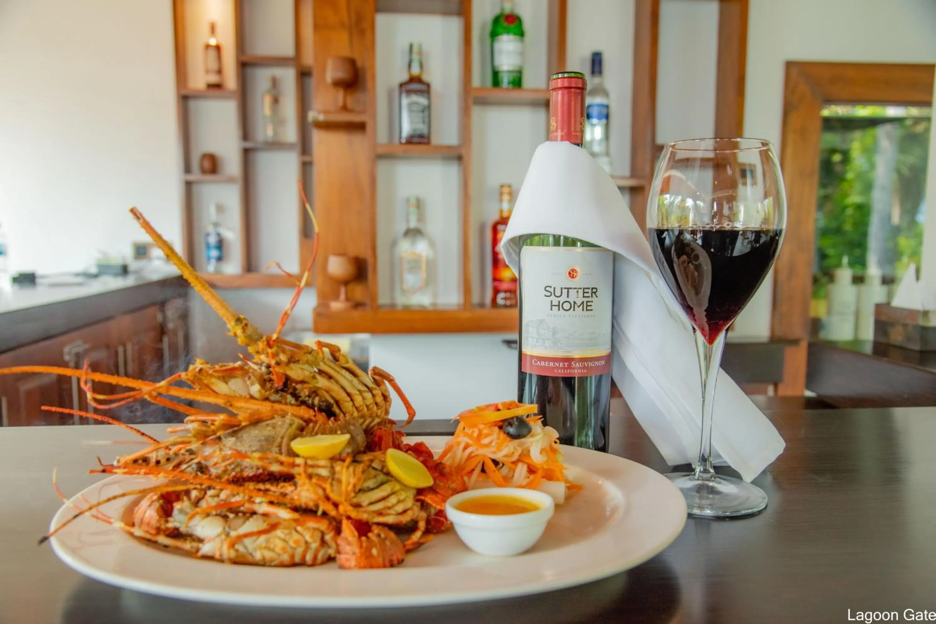 Restaurant/places to eat in Lagoon gate Tangalle Resort