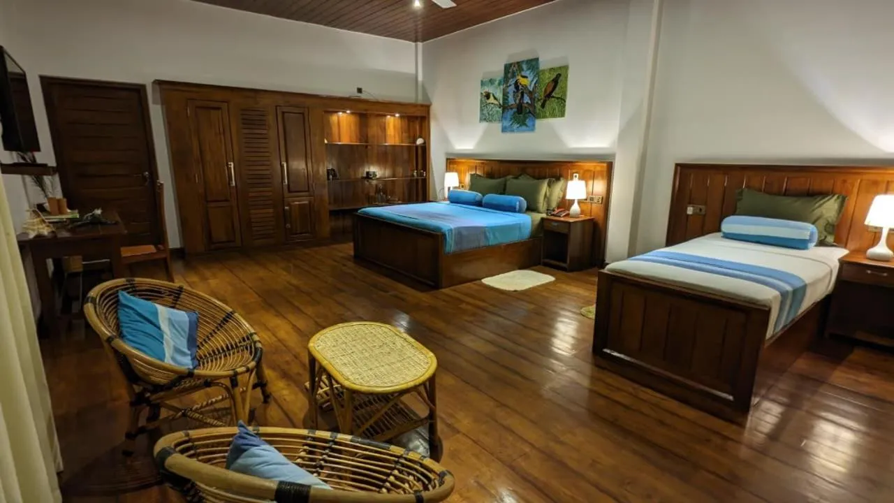 Bed in Lagoon gate Tangalle Resort