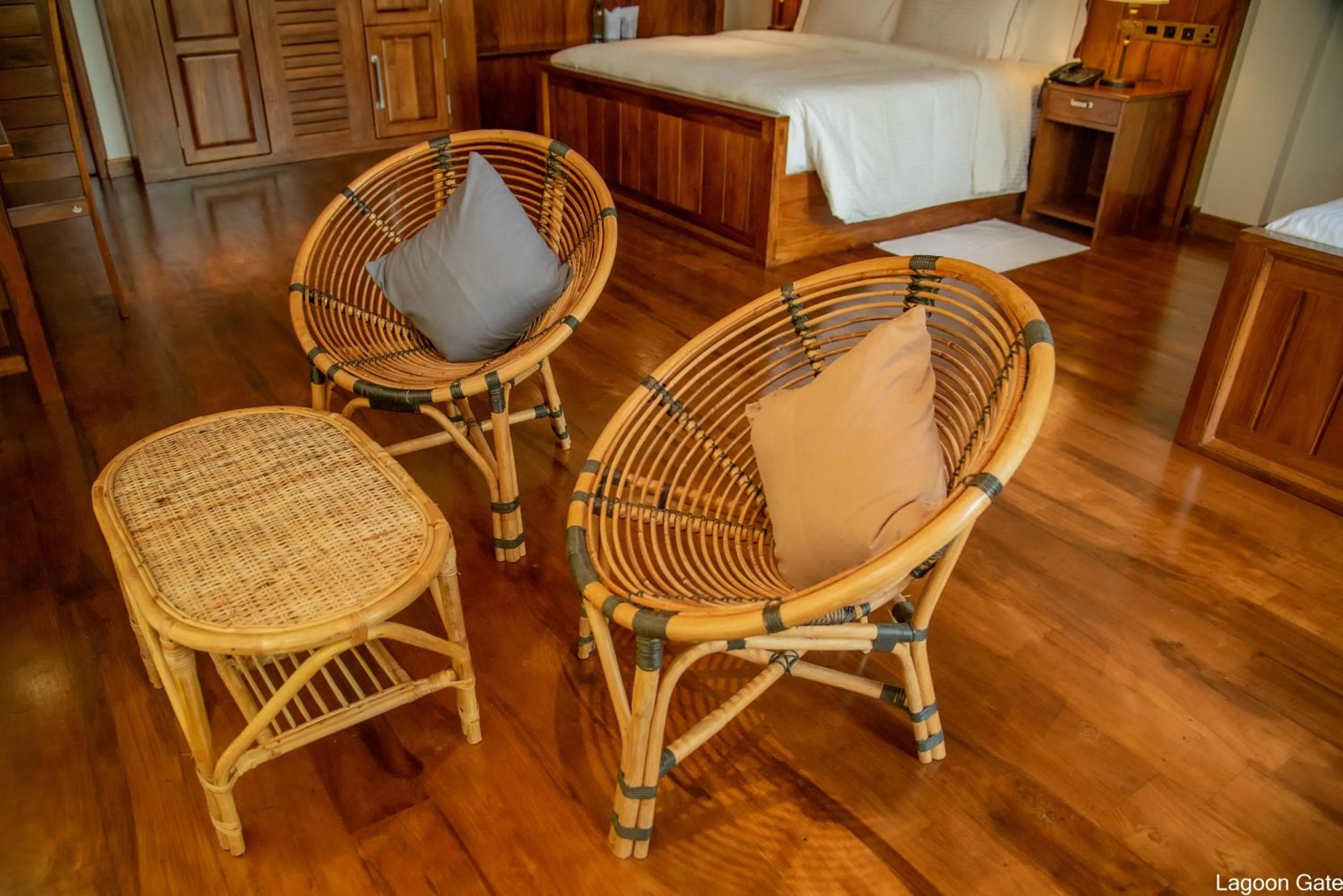 Living room in Lagoon gate Tangalle Resort