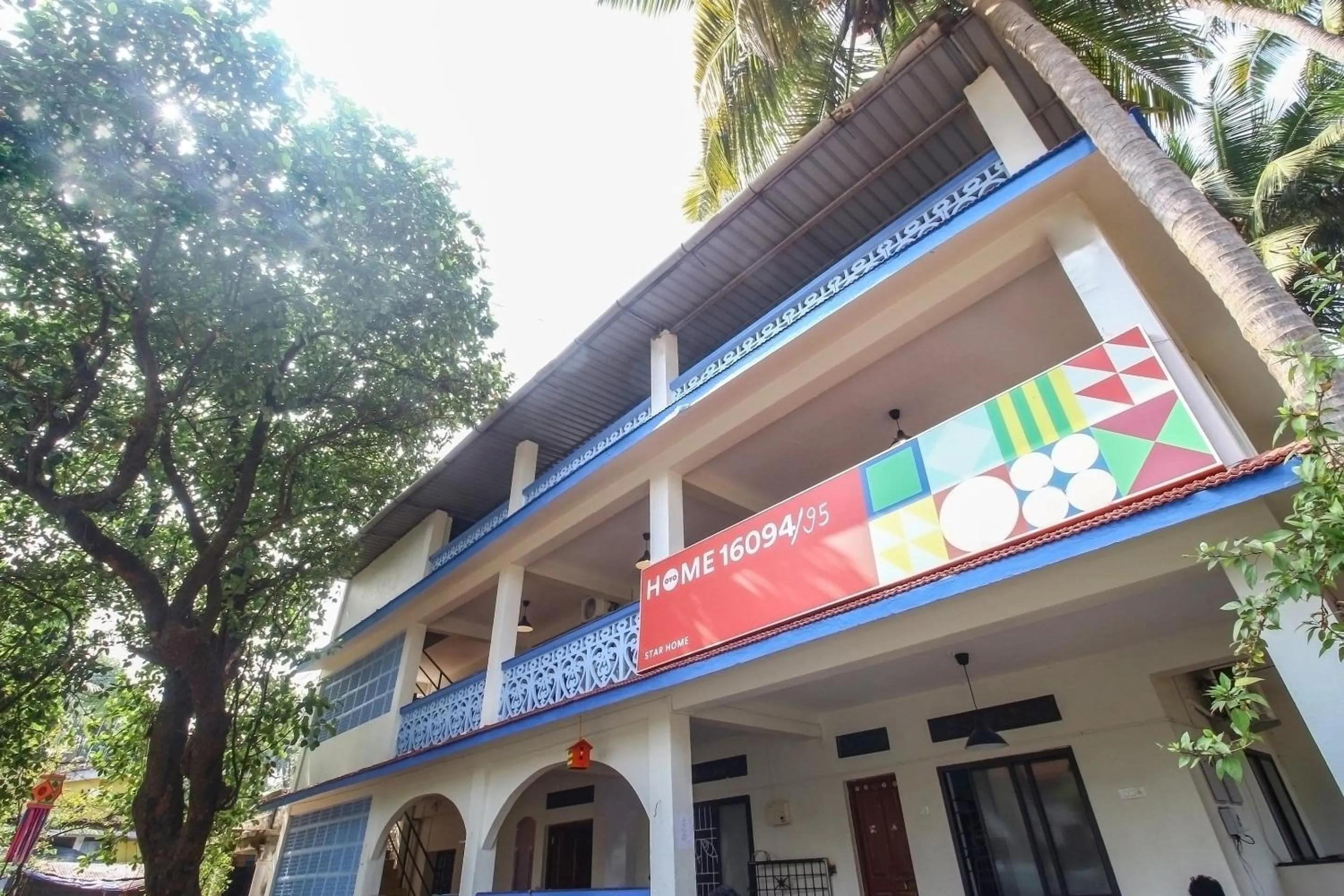 Facade/entrance in Hotel O Star Home Anjuna Near Anjuna Beach