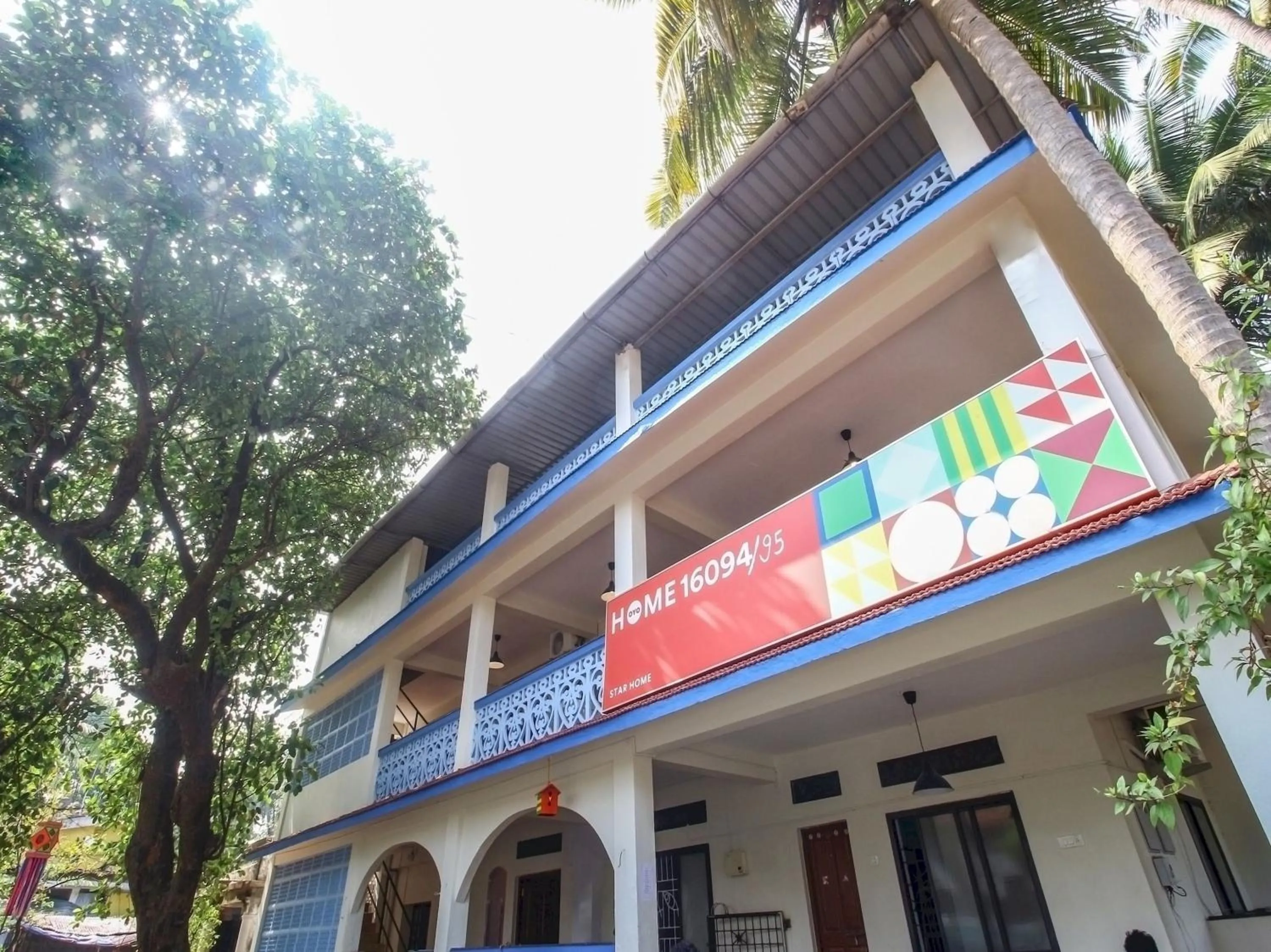 Facade/entrance in Hotel O Star Home Anjuna Near Anjuna Beach