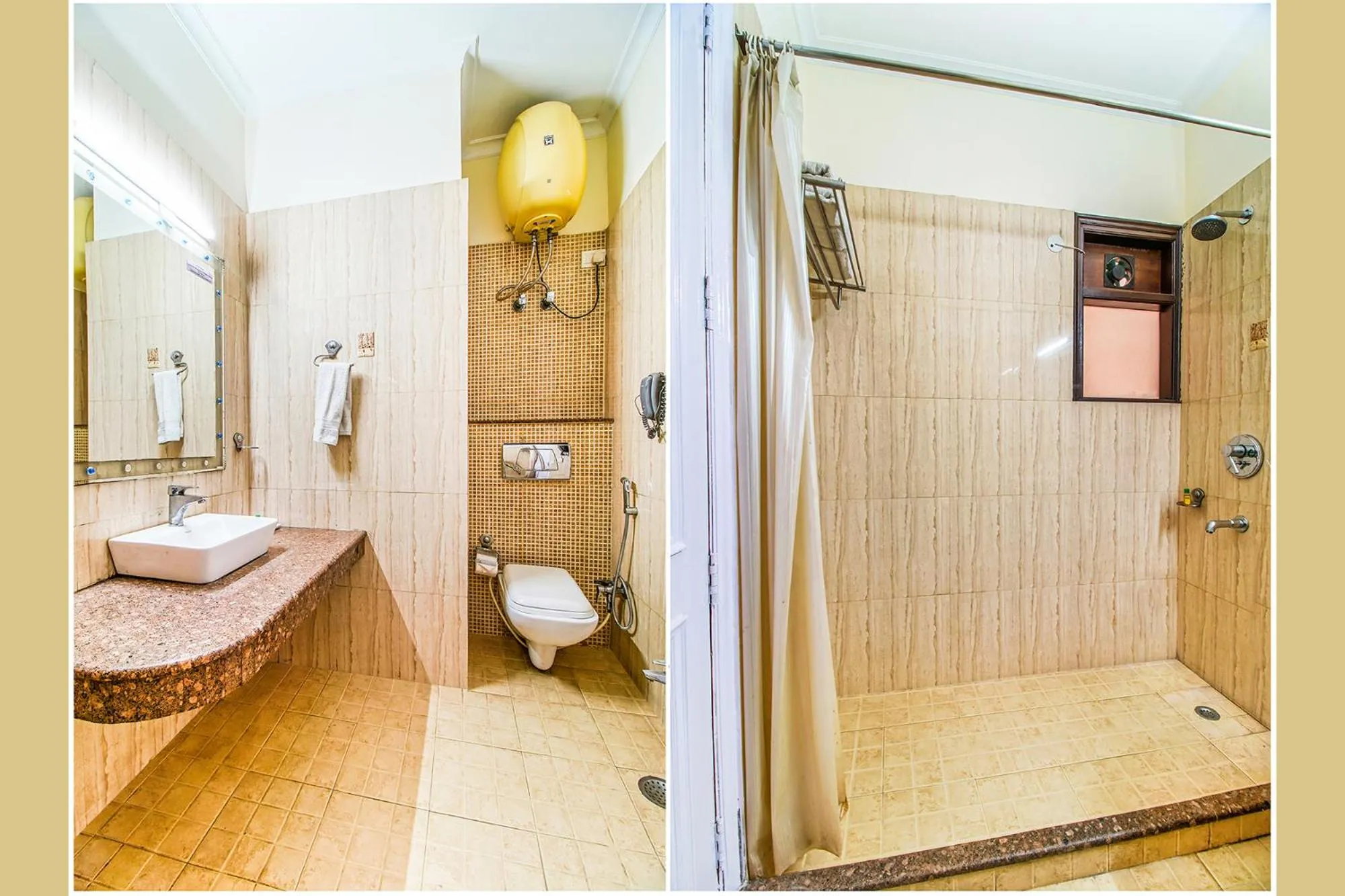 Bathroom in FabHotel Signature Plaza