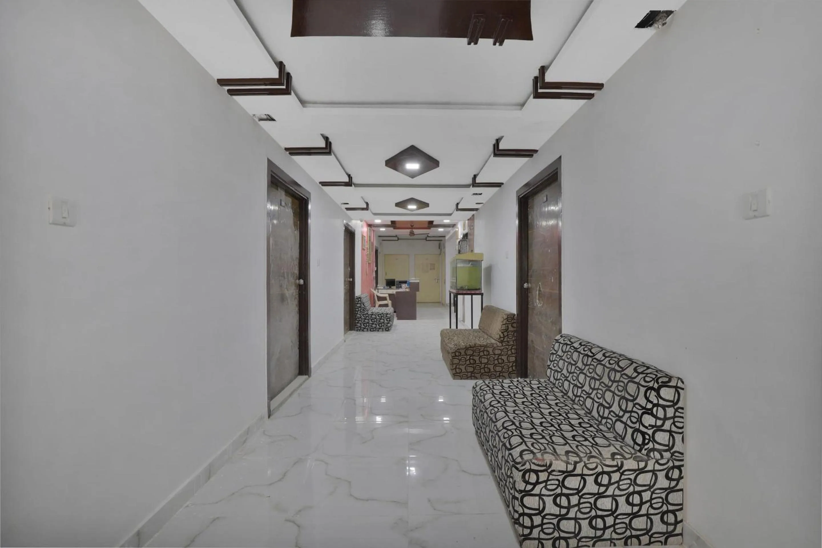 Lobby or reception, Bed in Hotel O Rudra Palace