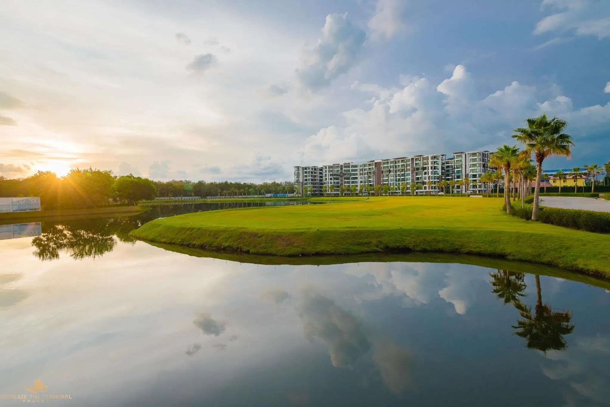 Natural landscape in Wyndham Phuket Airport