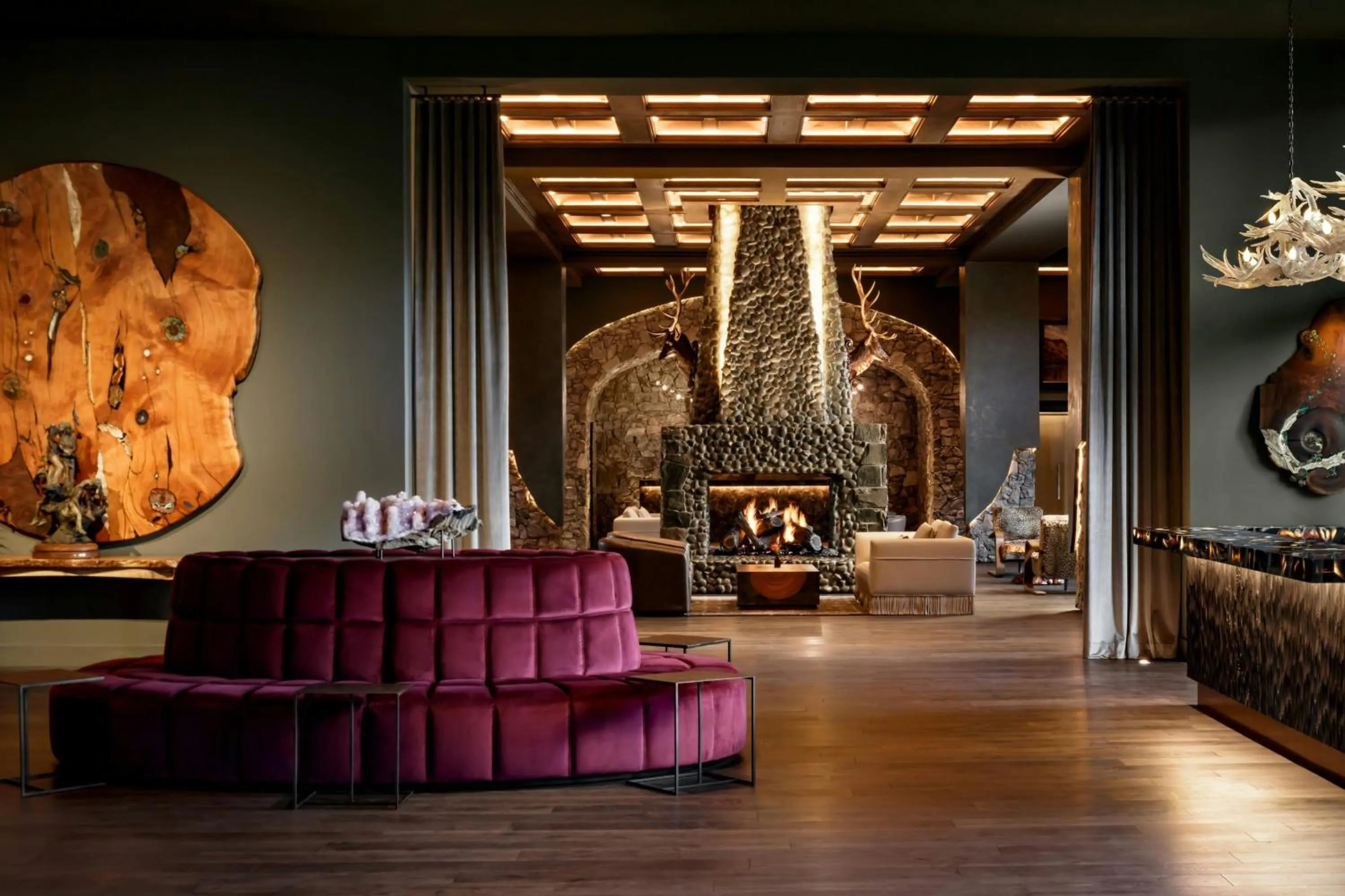 Lobby or reception in Grand Bohemian Lodge Greenville, Autograph Collection