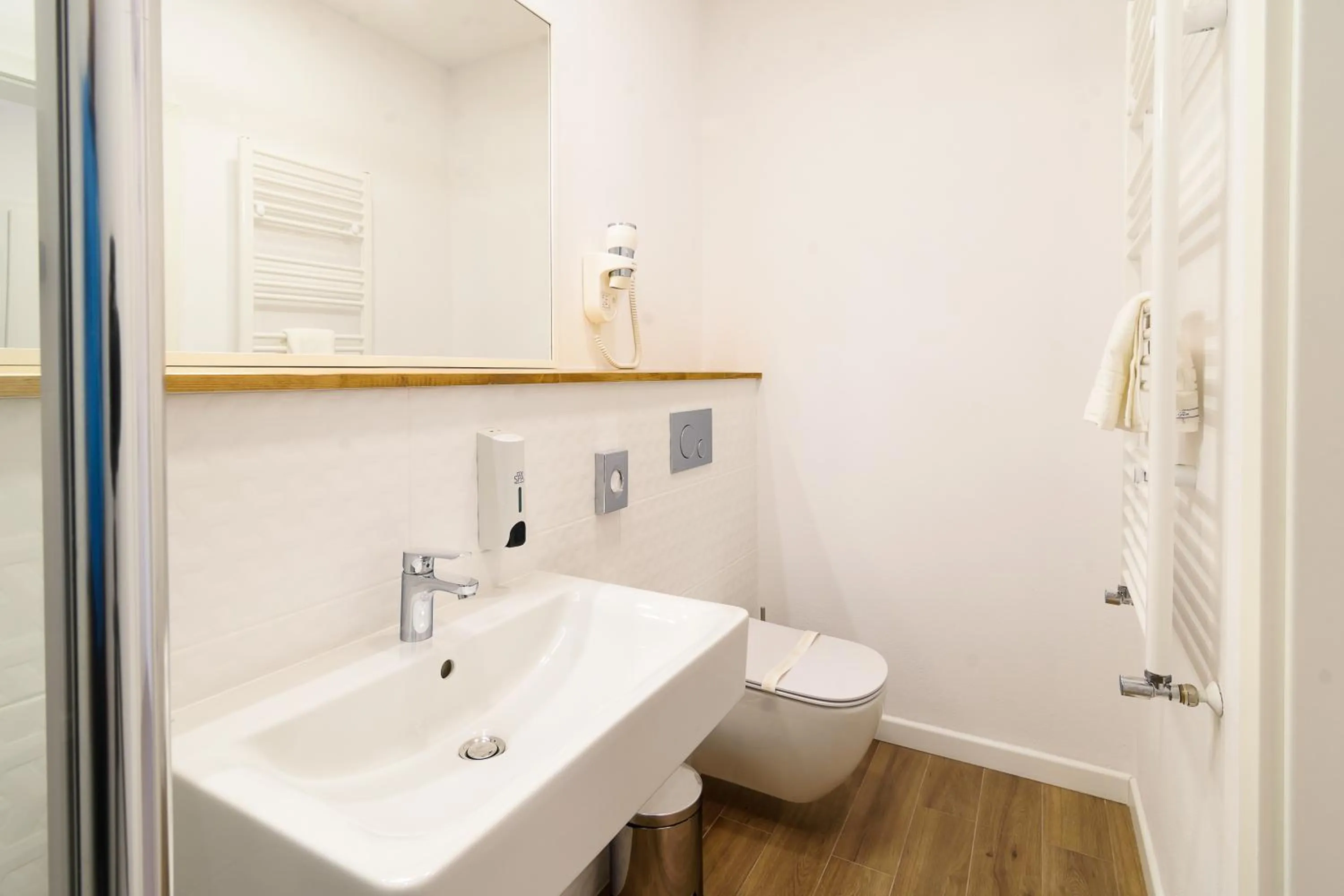 Shower in Hotel Urban