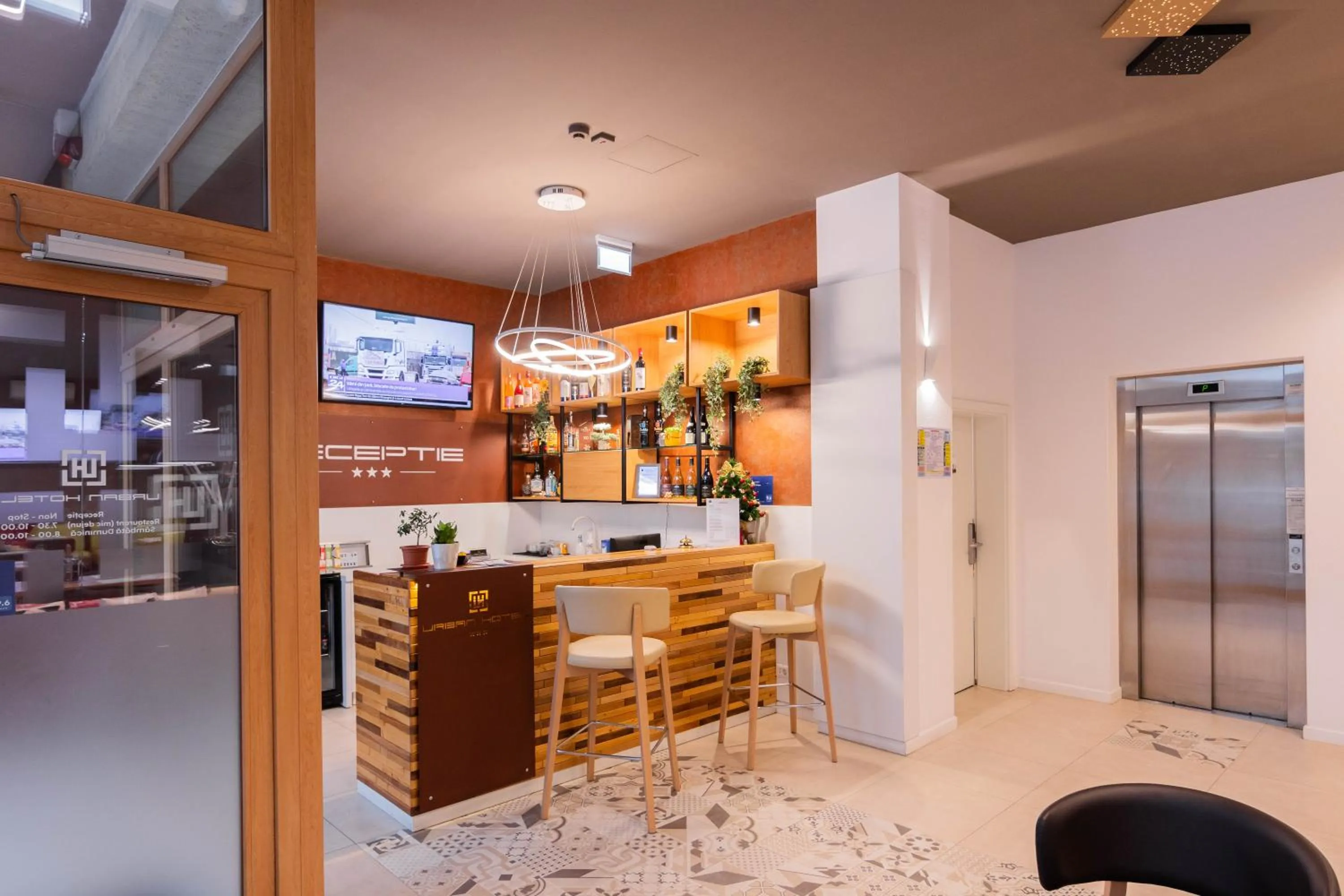 Lobby or reception in Hotel Urban