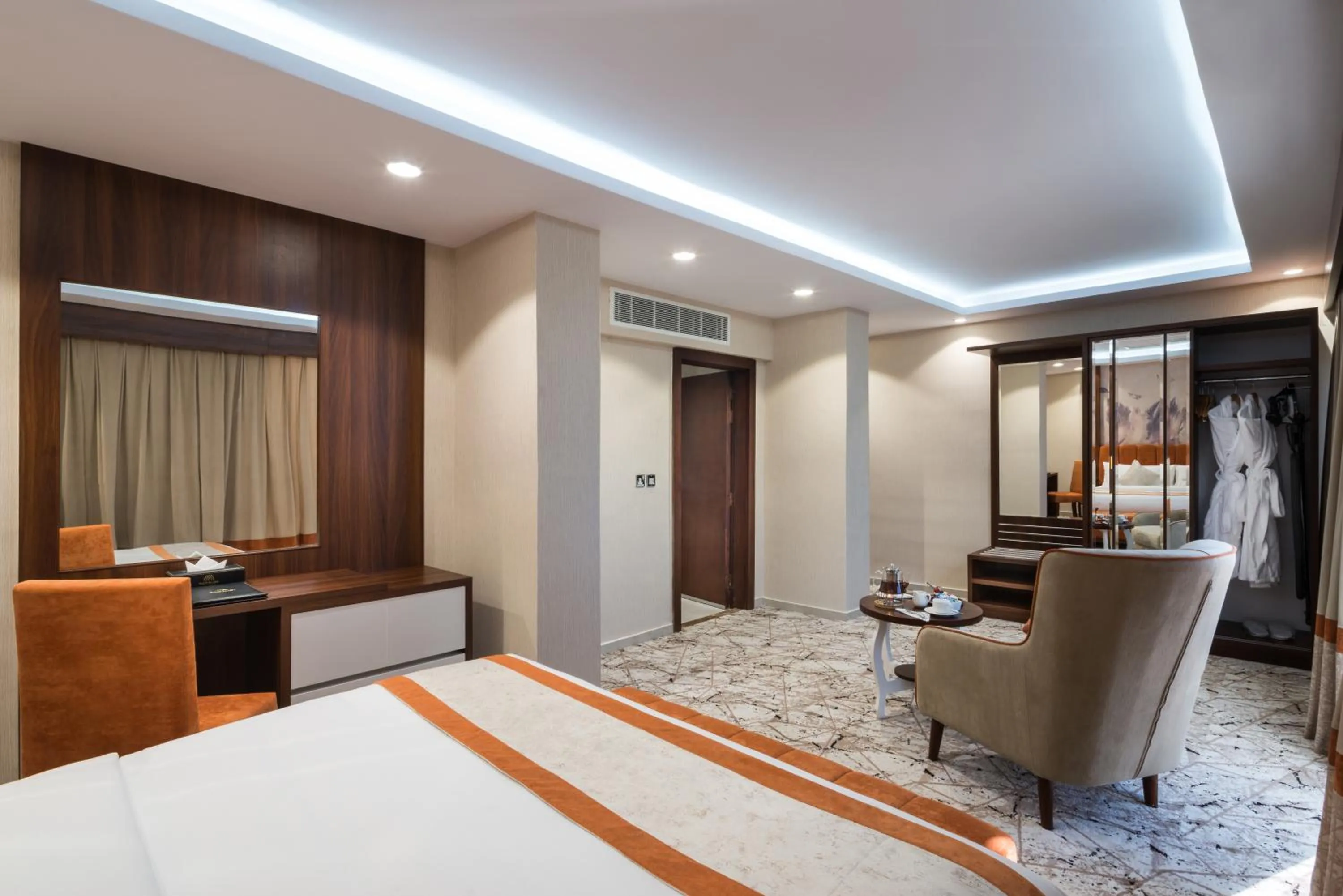 Bed in Tulip Plaza Hotel