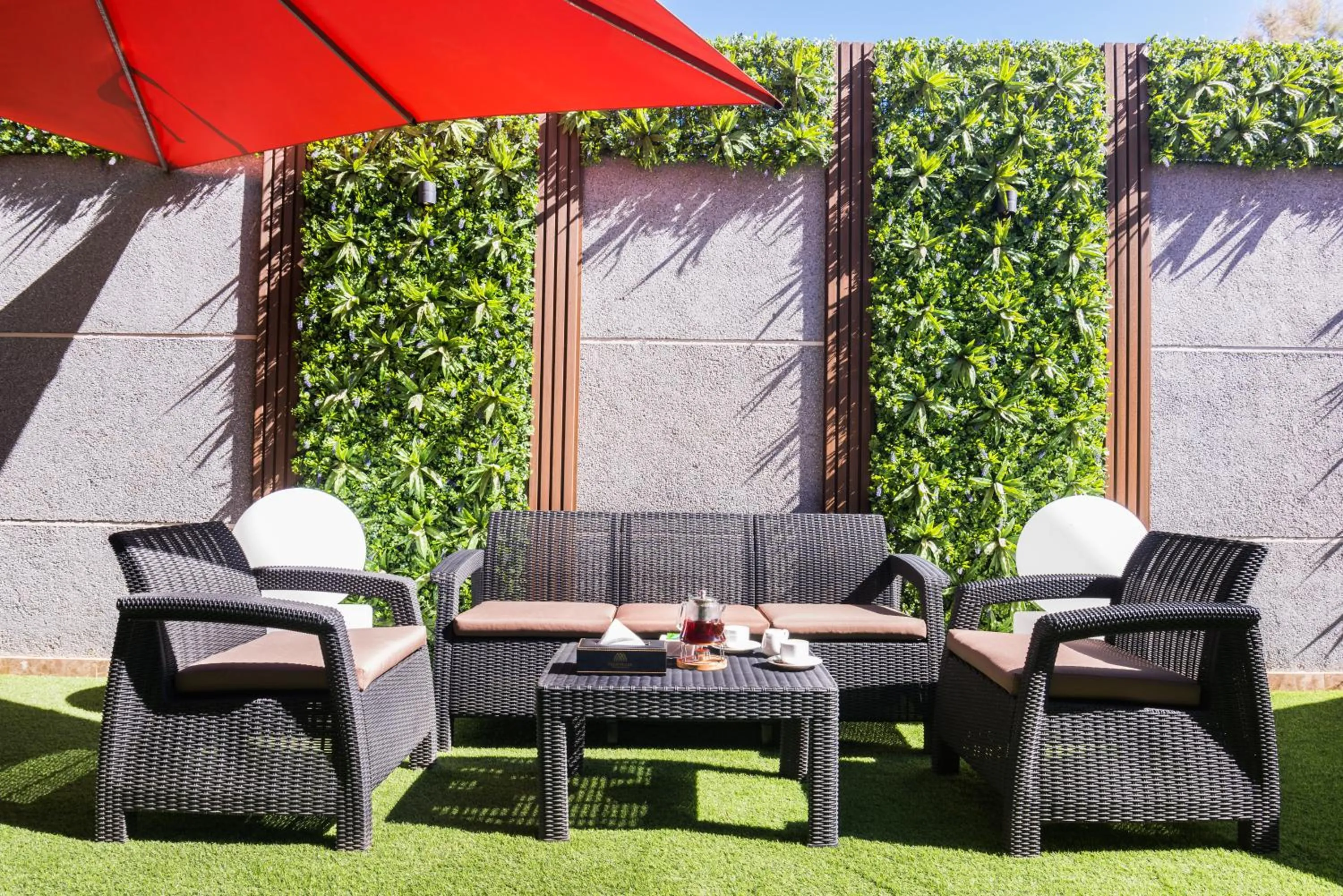 Garden in Tulip Plaza Hotel