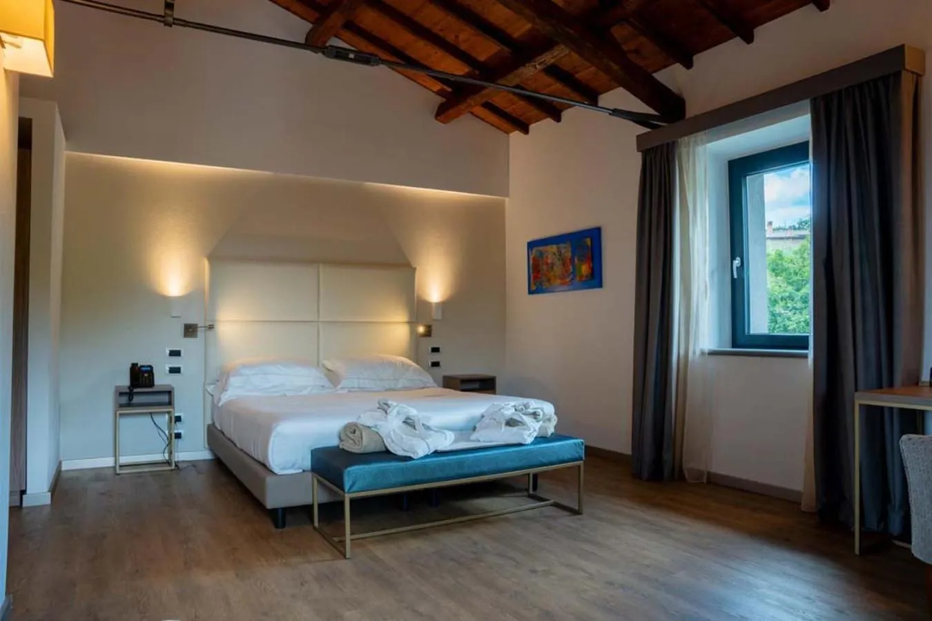 Bed in Le Cappuccinelle Suites&SPA