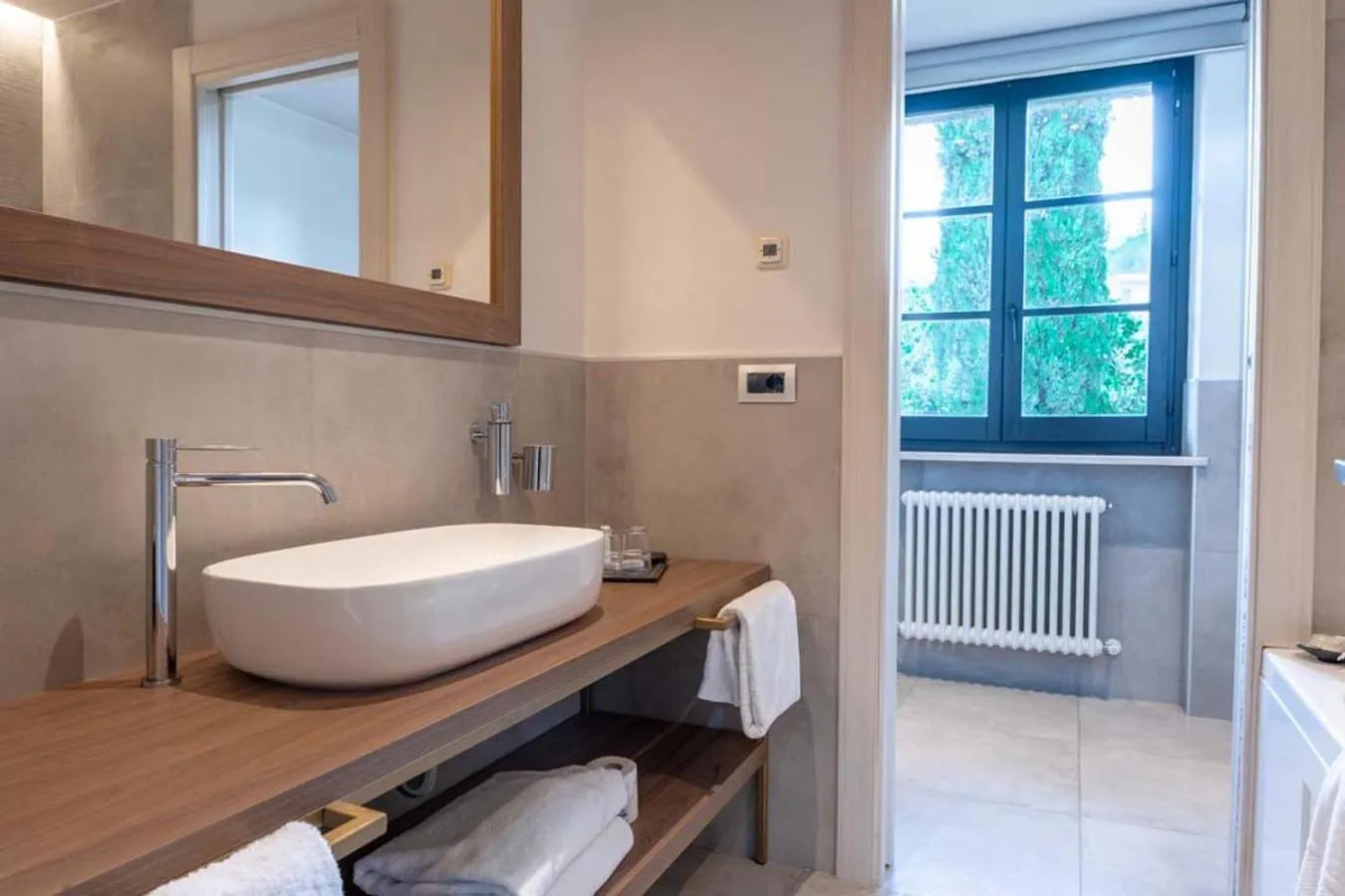 Shower in Le Cappuccinelle Suites&SPA
