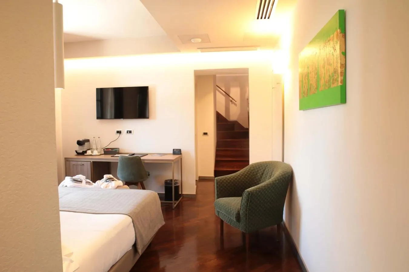 Bed in Le Cappuccinelle Suites&SPA