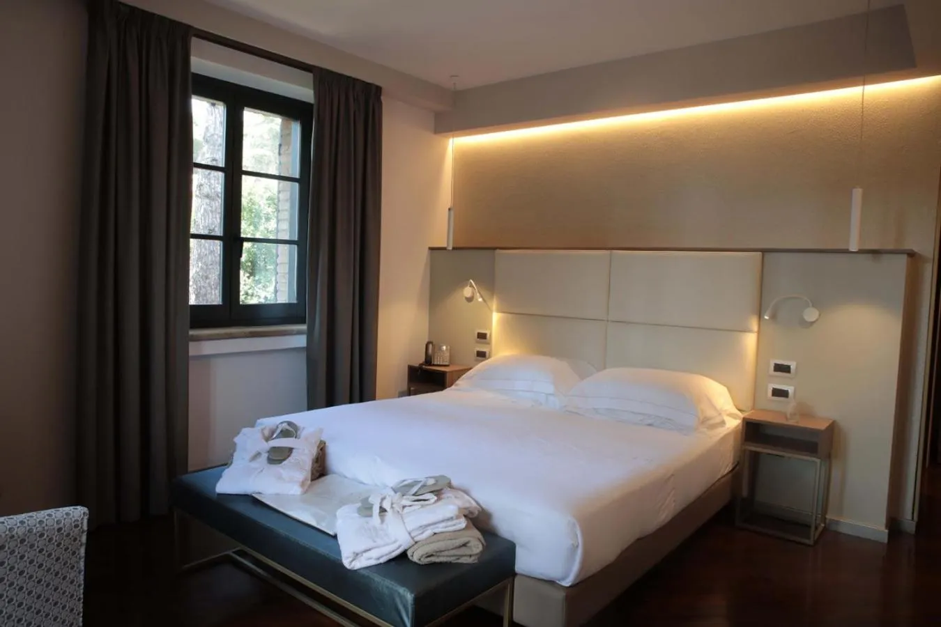 Bed in Le Cappuccinelle Suites&SPA