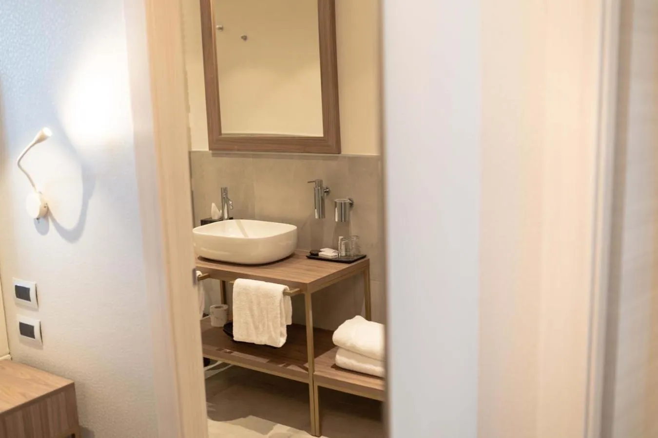 Shower in Le Cappuccinelle Suites&SPA