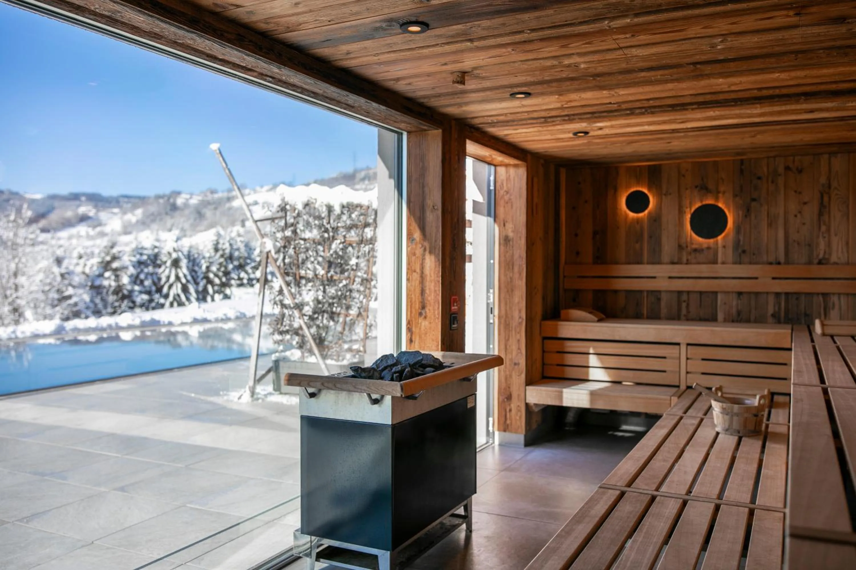 Sauna in Boutiquehotel DAS ZEITWERT